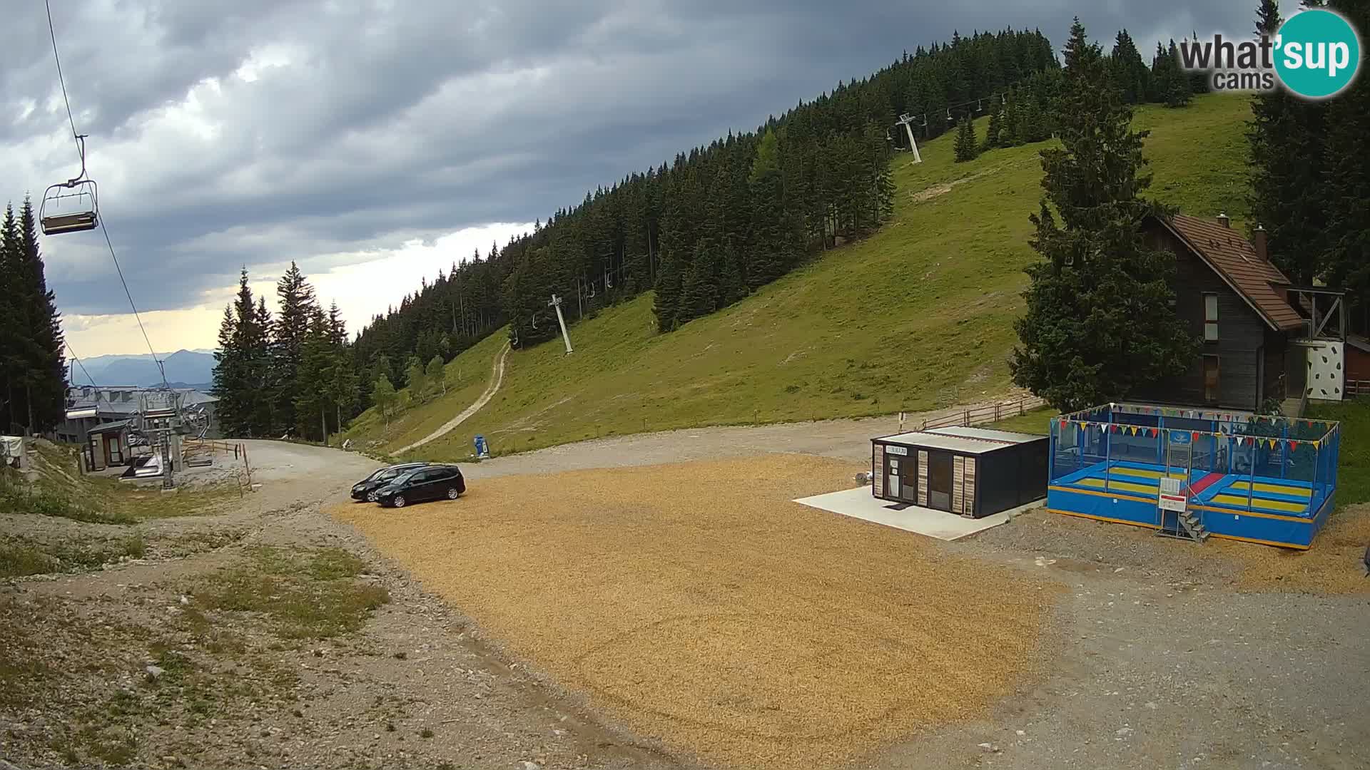GOLTE Ski resort live webcam – view to Medvedjak – Slovenia