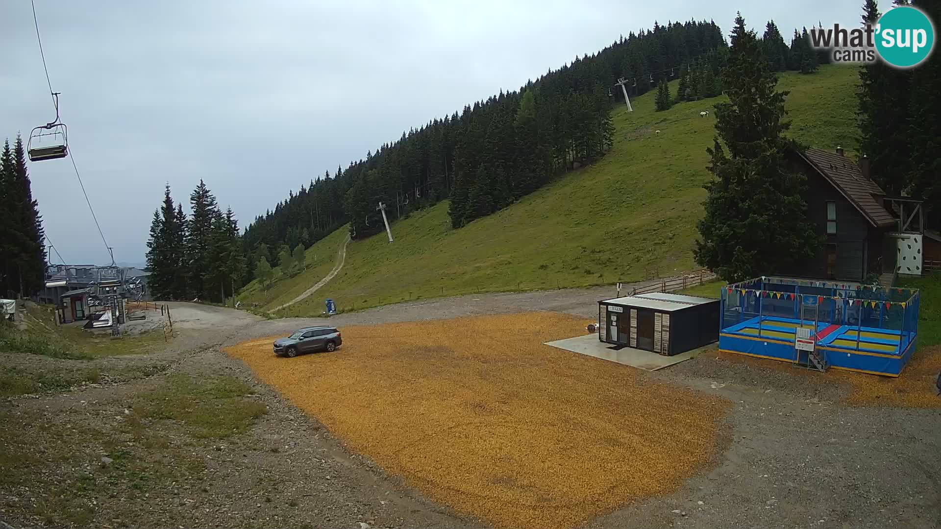 Webcam en direct de la station de ski de GOLTE – vue sur Medvedjak – Slovénie