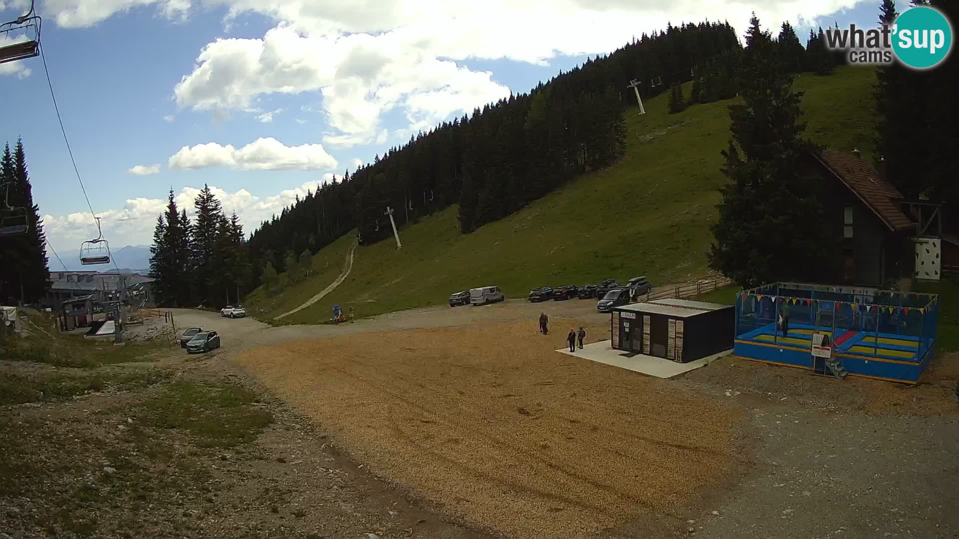 Cámara web en vivo de la estación de esquí GOLTE – vista a Medvedjak – Eslovenia