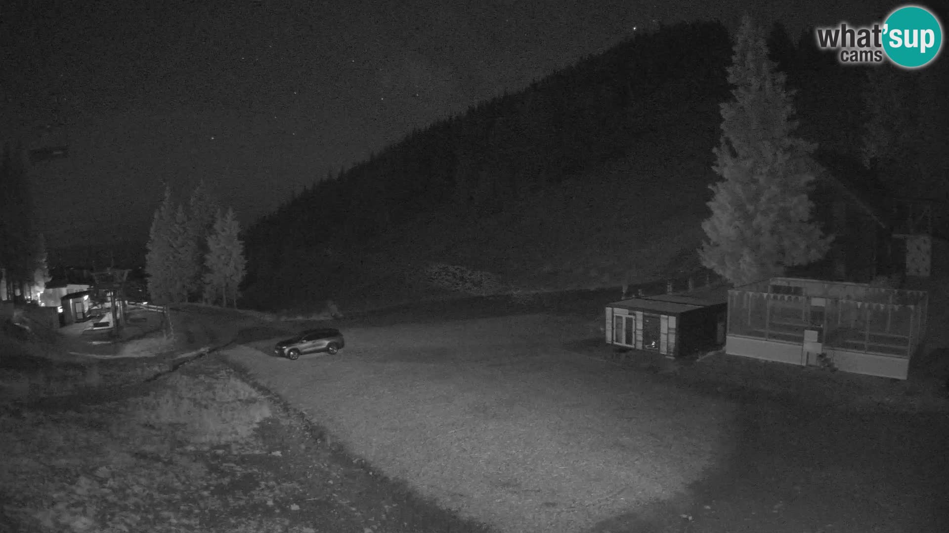 Cámara web en vivo de la estación de esquí GOLTE – vista a Medvedjak – Eslovenia
