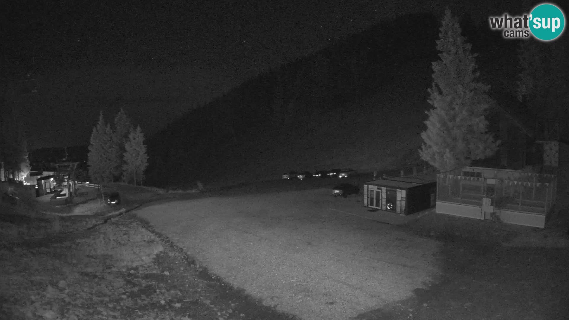 Cámara web en vivo de la estación de esquí GOLTE – vista a Medvedjak – Eslovenia