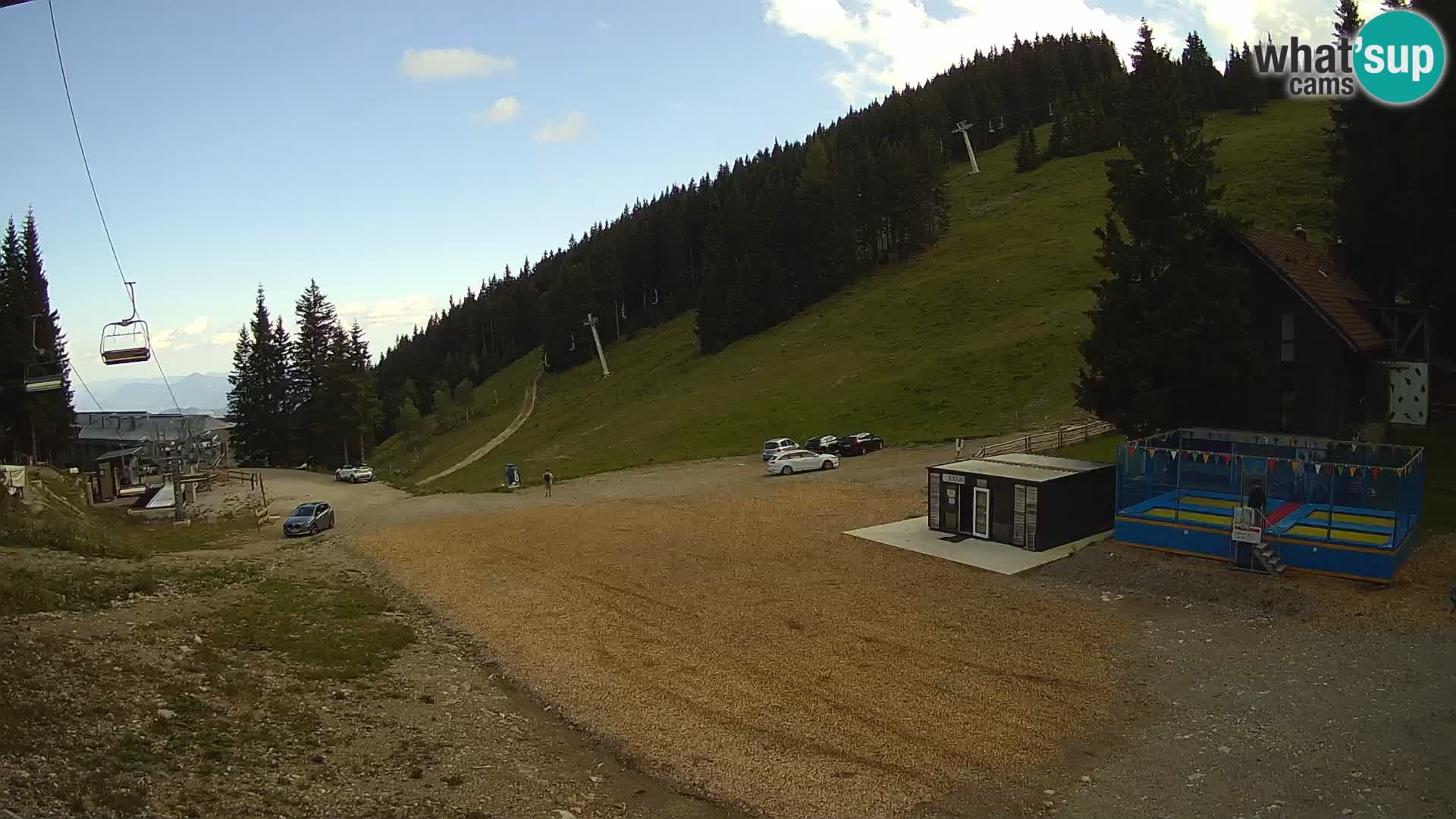 Cámara web en vivo de la estación de esquí GOLTE – vista a Medvedjak – Eslovenia