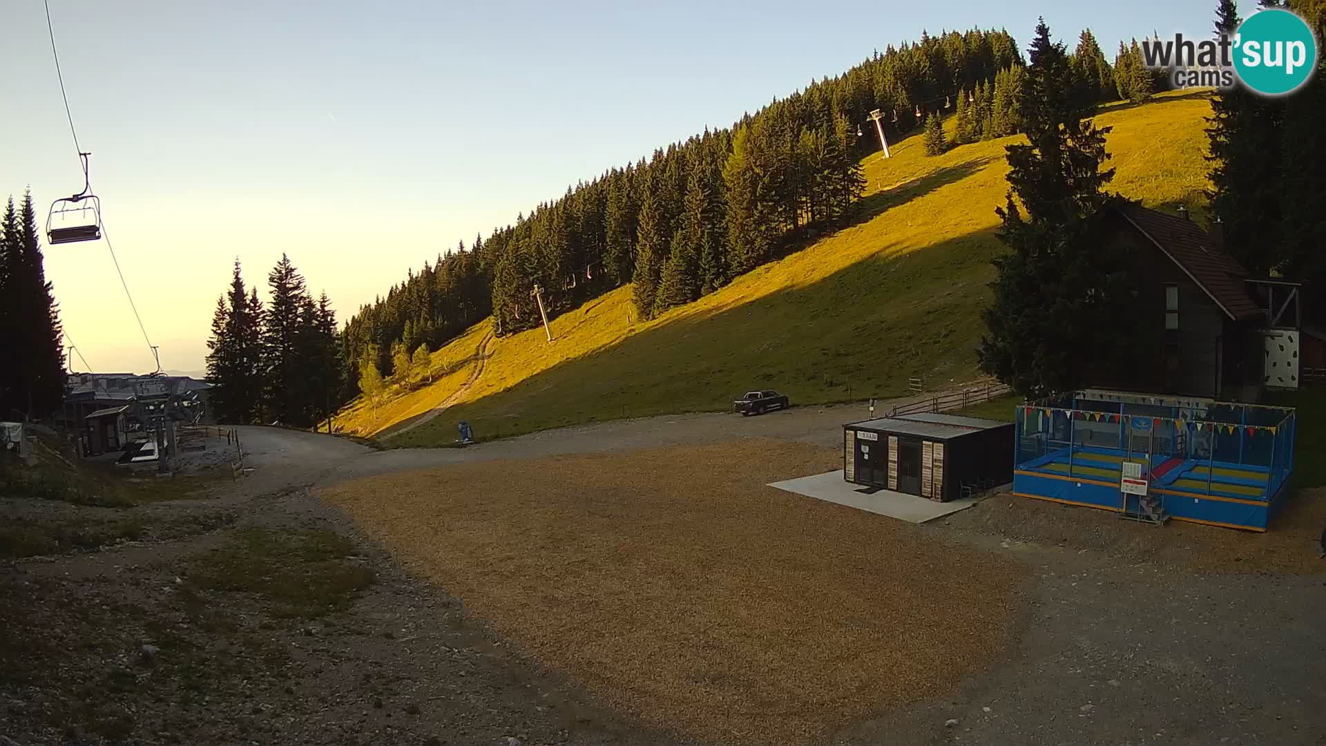 GOLTE Skigebiet webcam – Schöne Aussicht auf Medvedjak – Slowenien