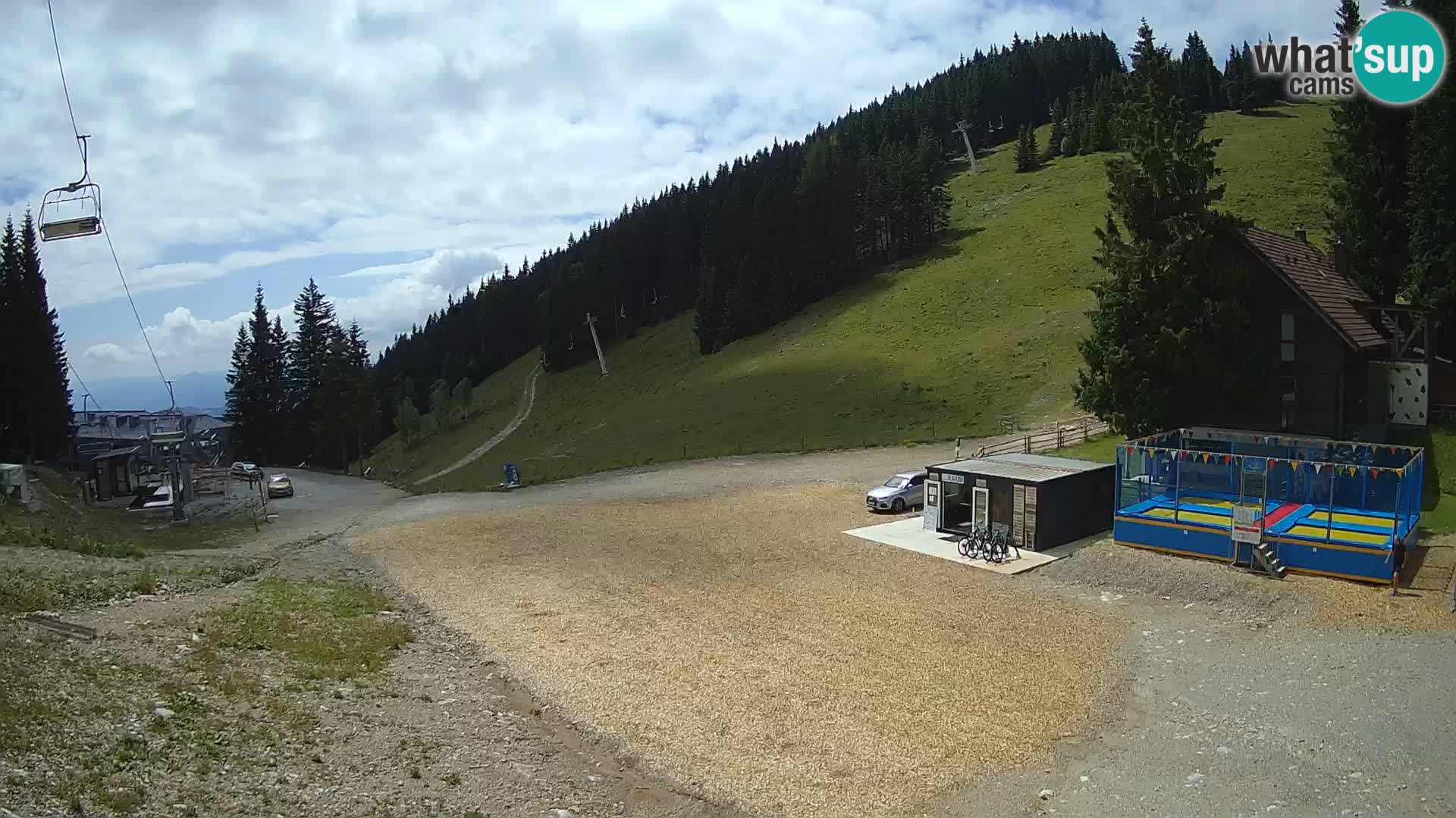 GOLTE Ski resort live webcam – view to Medvedjak – Slovenia