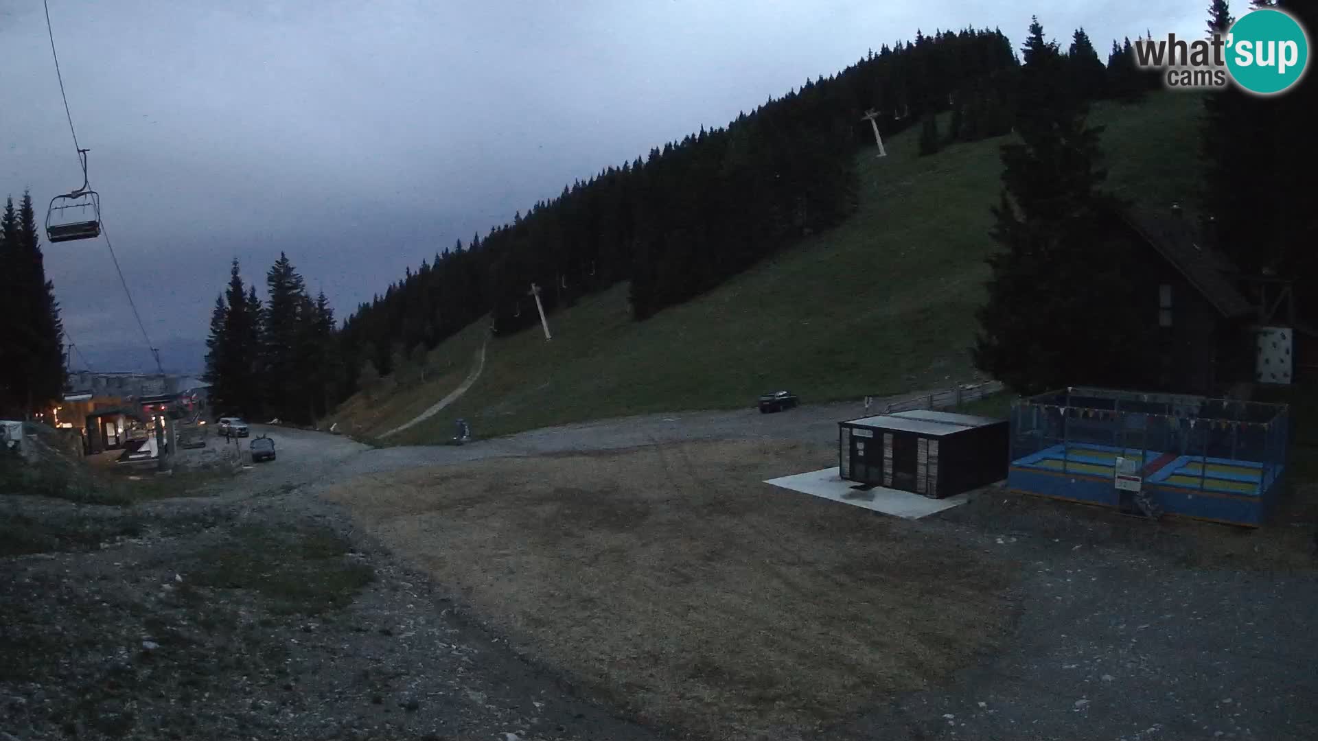 GOLTE Ski resort live webcam – view to Medvedjak – Slovenia