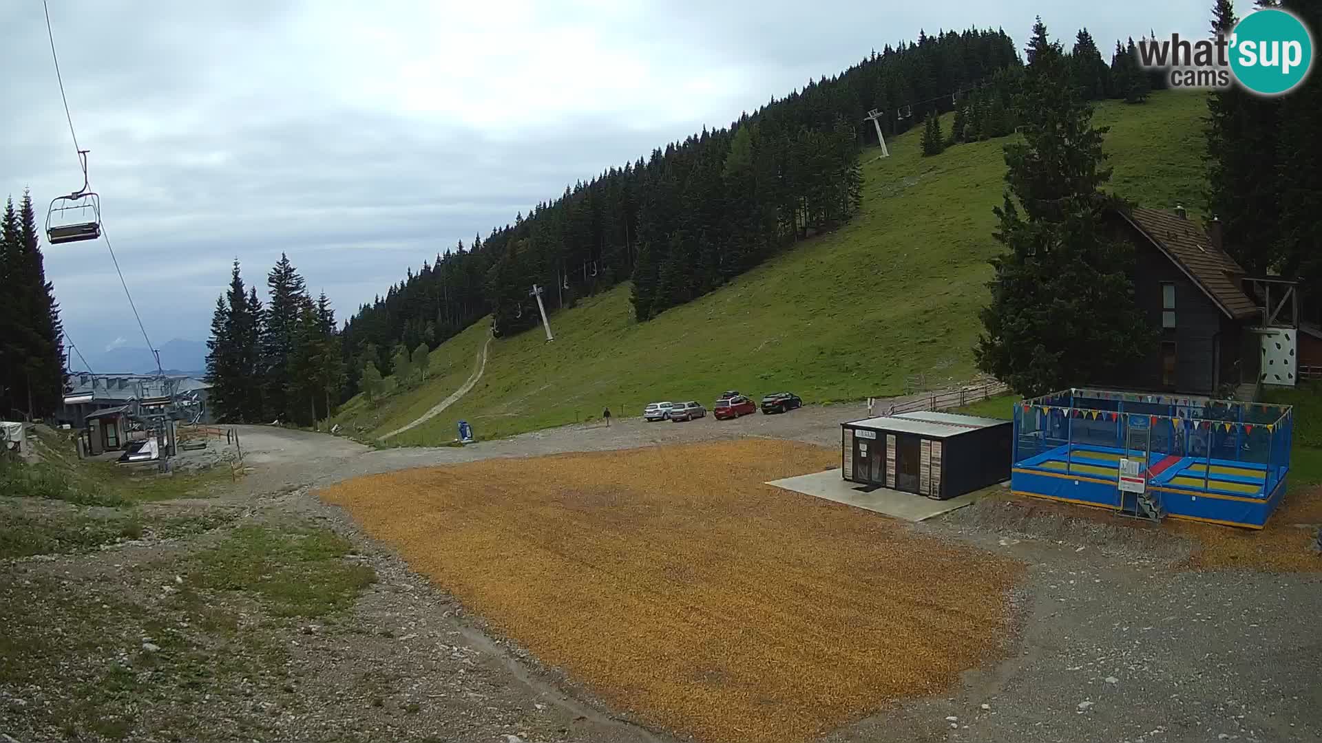 GOLTE Ski resort live webcam – view to Medvedjak – Slovenia