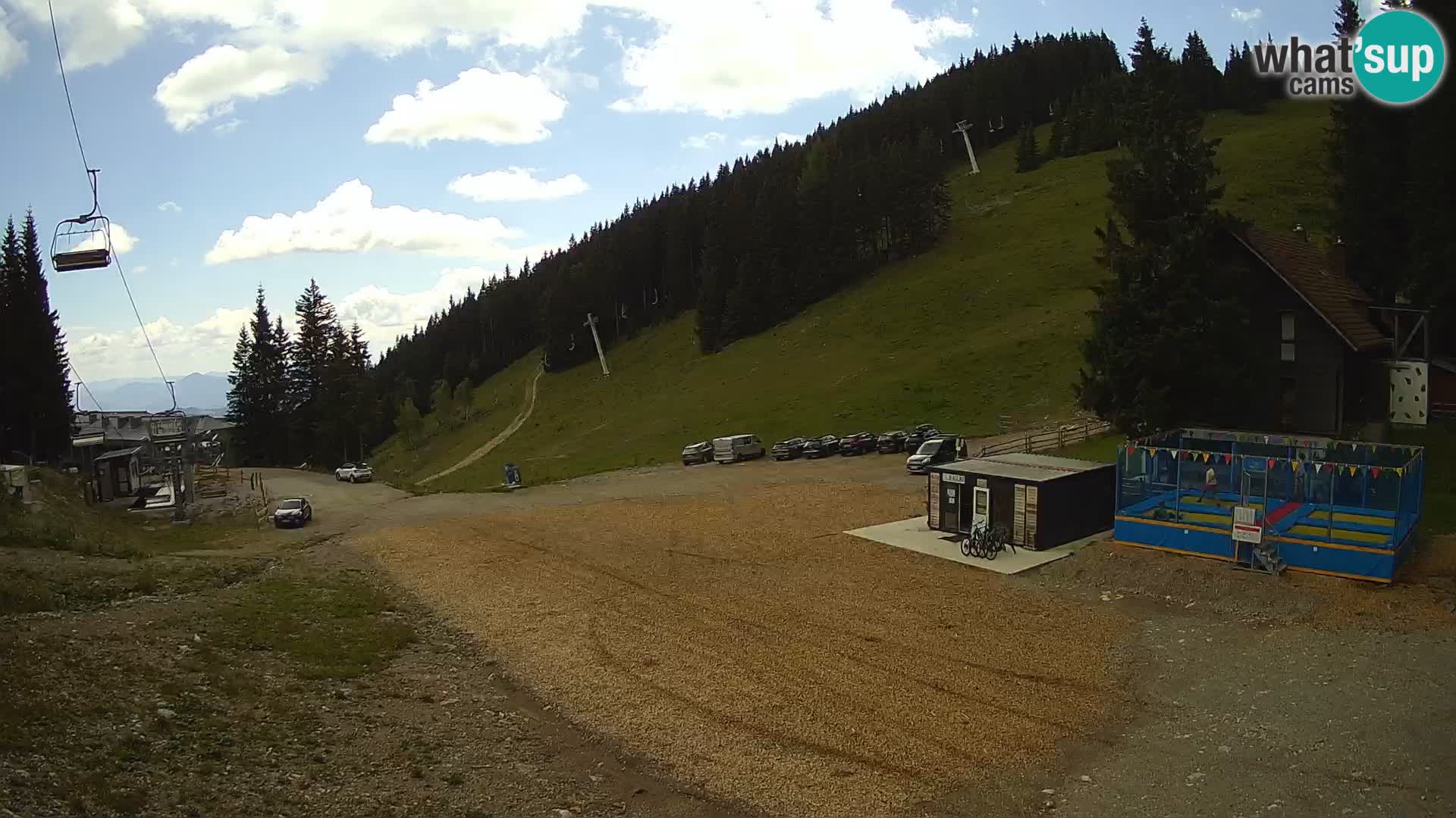 GOLTE Ski resort live webcam – view to Medvedjak – Slovenia
