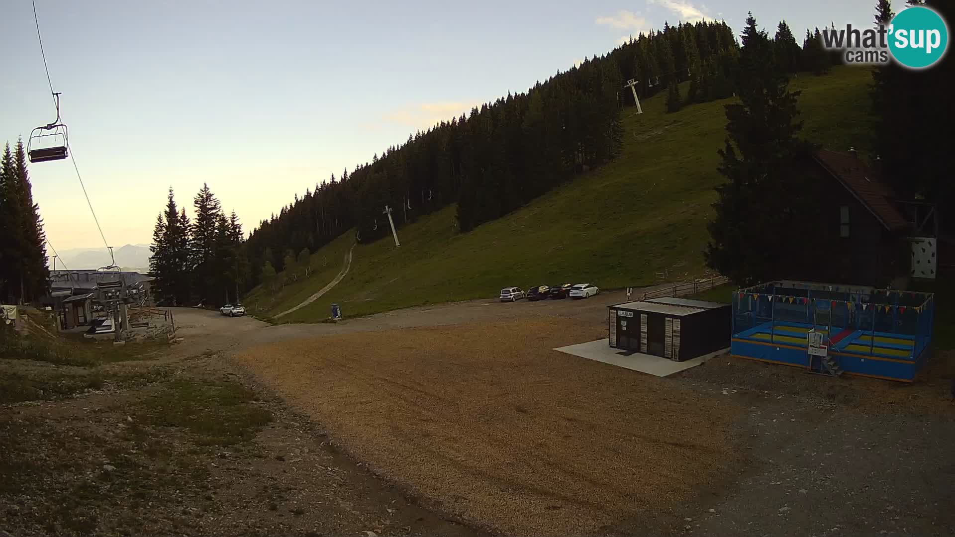 GOLTE Ski resort live webcam – view to Medvedjak – Slovenia