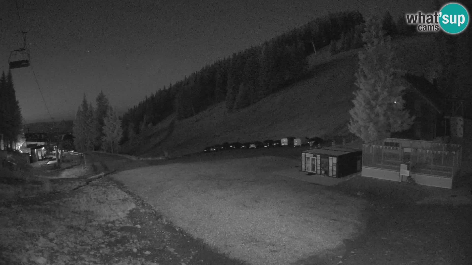 Cámara web en vivo de la estación de esquí GOLTE – vista a Medvedjak – Eslovenia