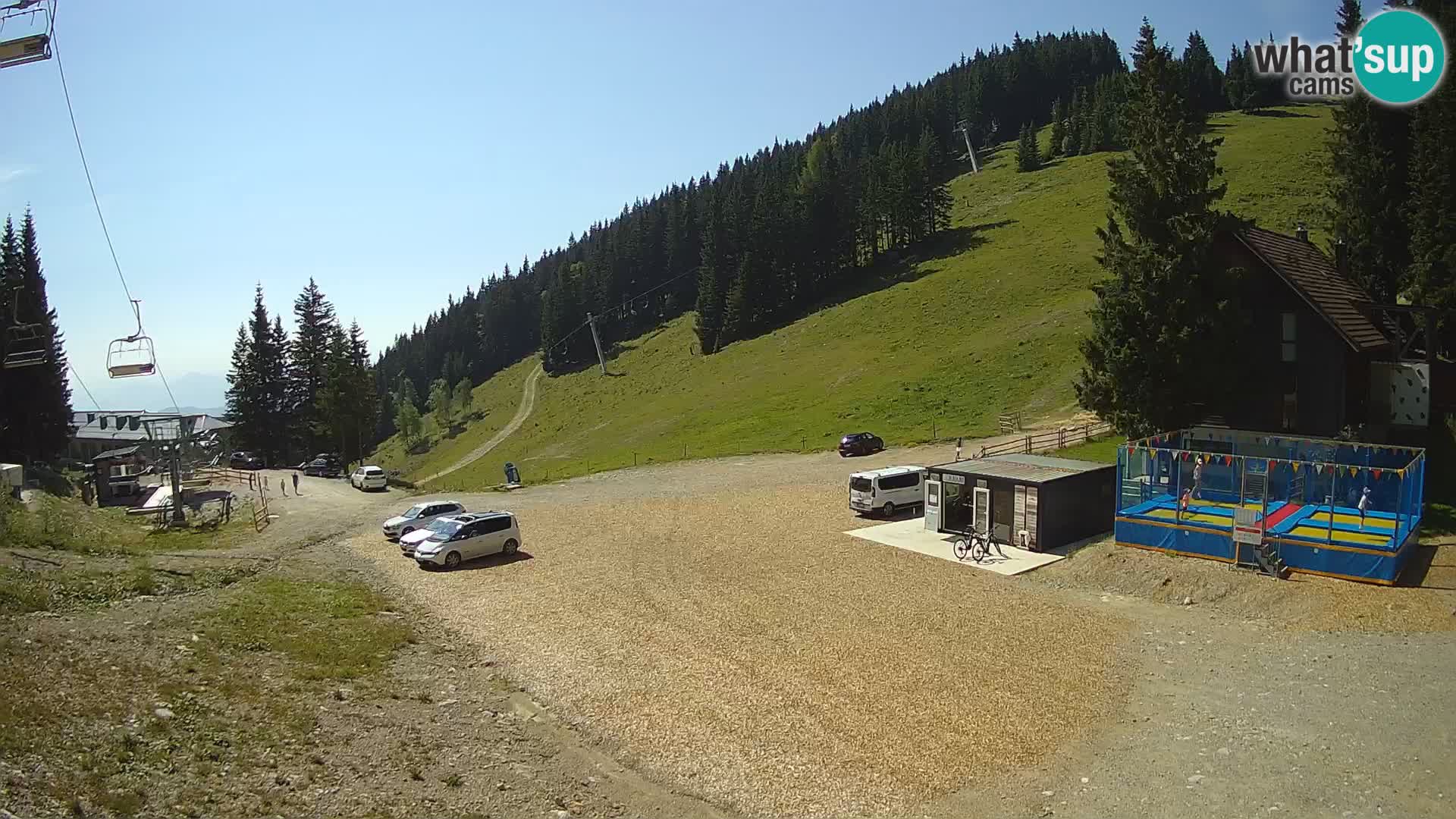 GOLTE skijalište web kamera – pogled na Medvedjak – Slovenija