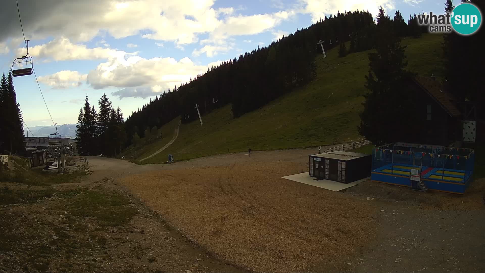 GOLTE Ski resort live webcam – view to Medvedjak – Slovenia