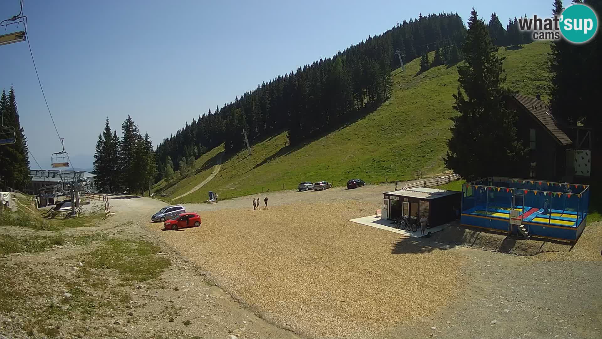 GOLTE skijalište web kamera – pogled na Medvedjak – Slovenija