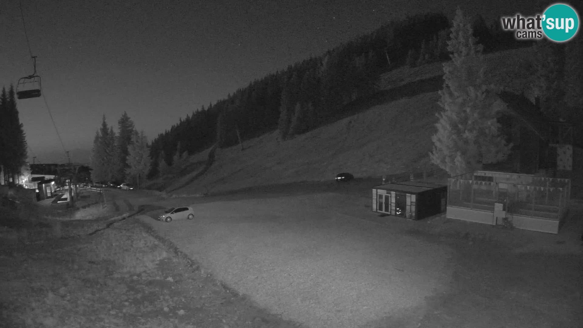 GOLTE skijalište web kamera – pogled na Medvedjak – Slovenija