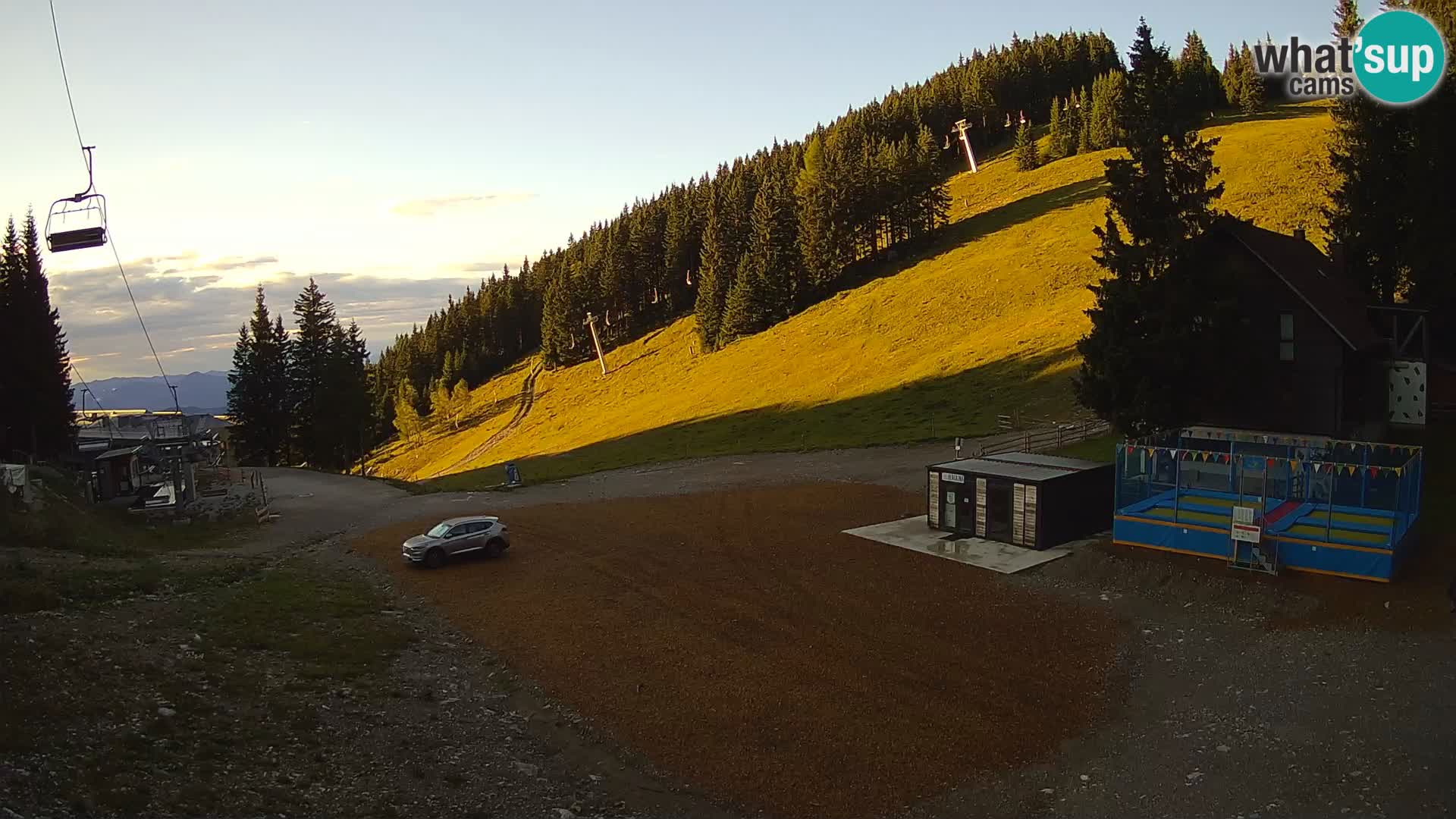 Webcam en direct de la station de ski de GOLTE – vue sur Medvedjak – Slovénie