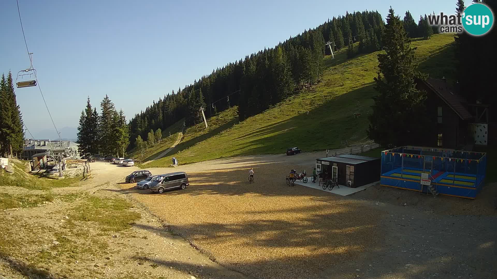 Webcam en direct de la station de ski de GOLTE – vue sur Medvedjak – Slovénie