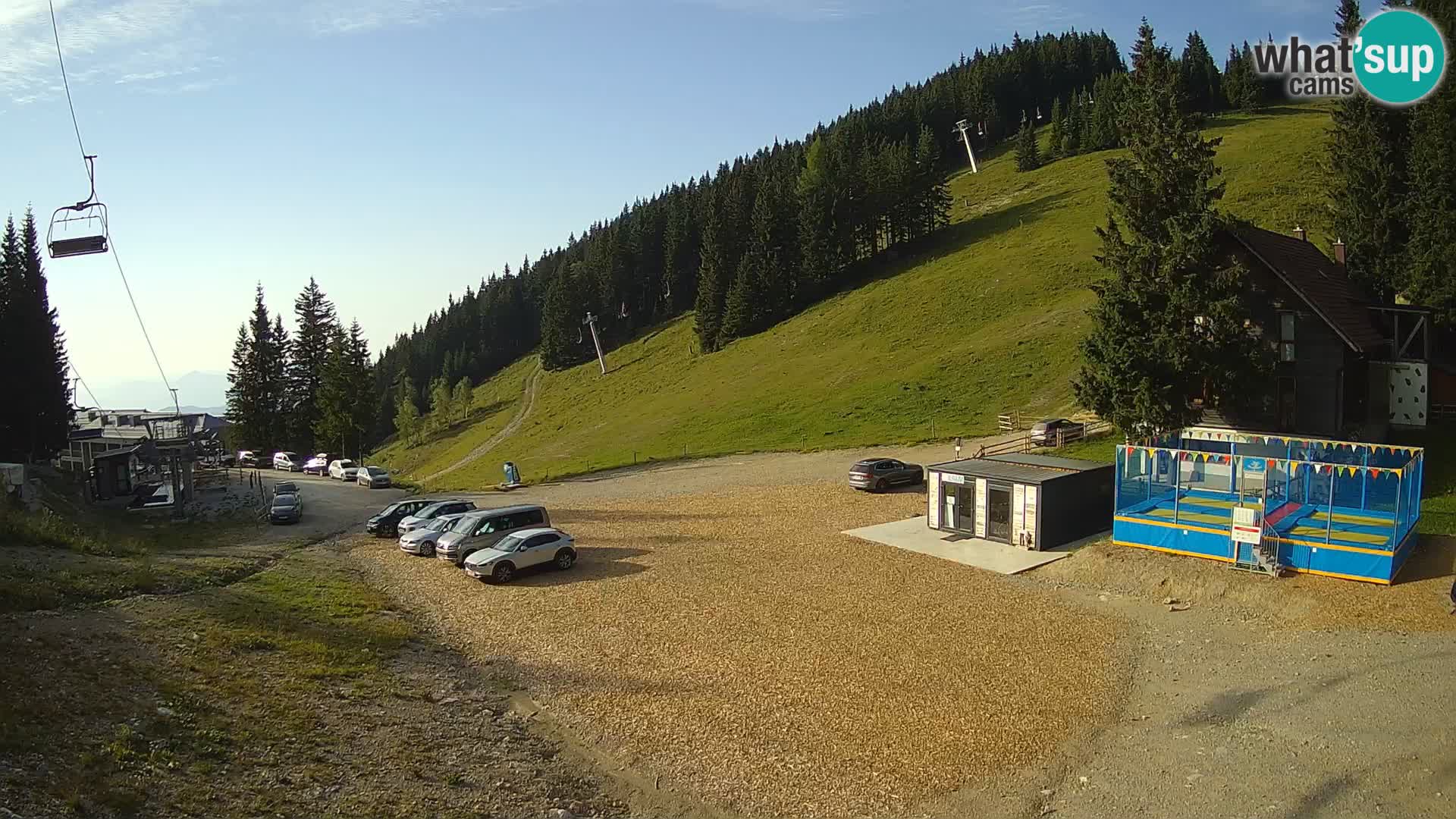 GOLTE Skigebiet webcam – Schöne Aussicht auf Medvedjak – Slowenien