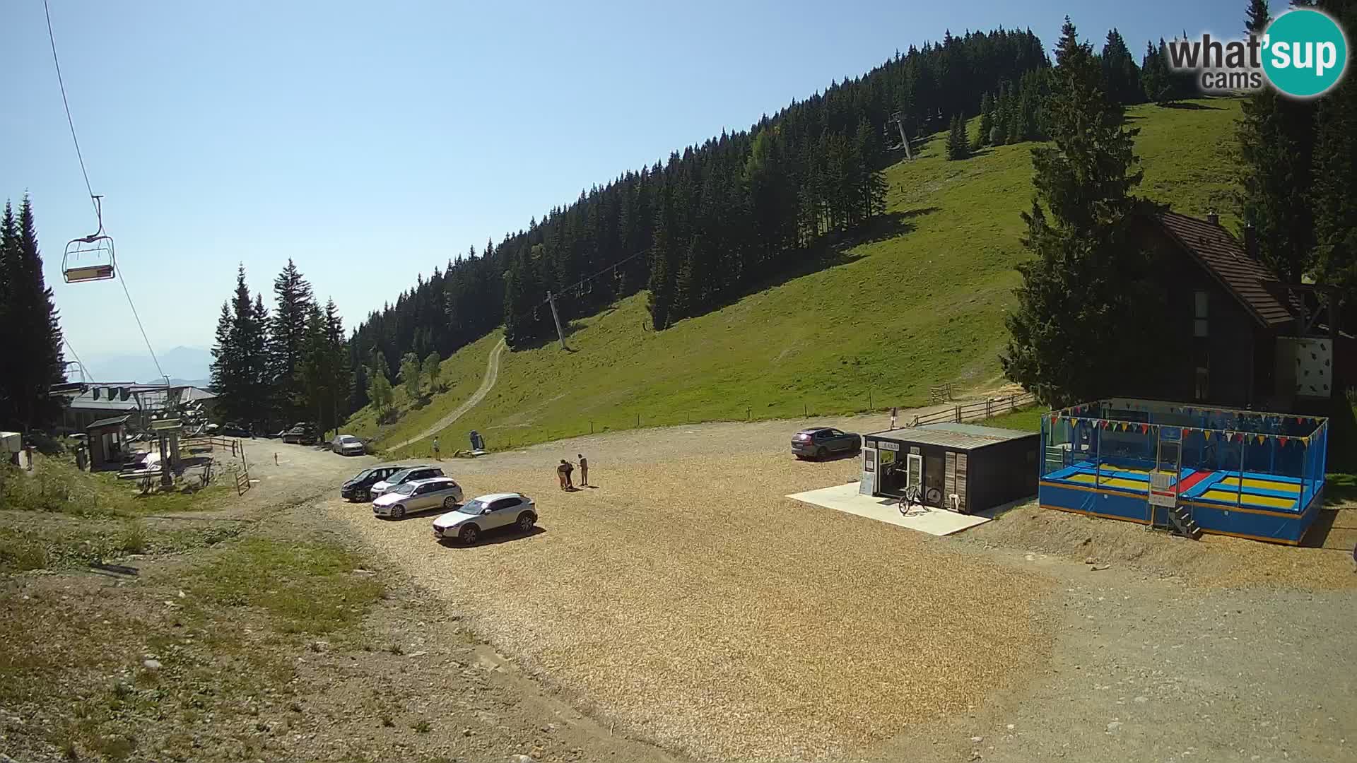 Webcam en direct de la station de ski de GOLTE – vue sur Medvedjak – Slovénie