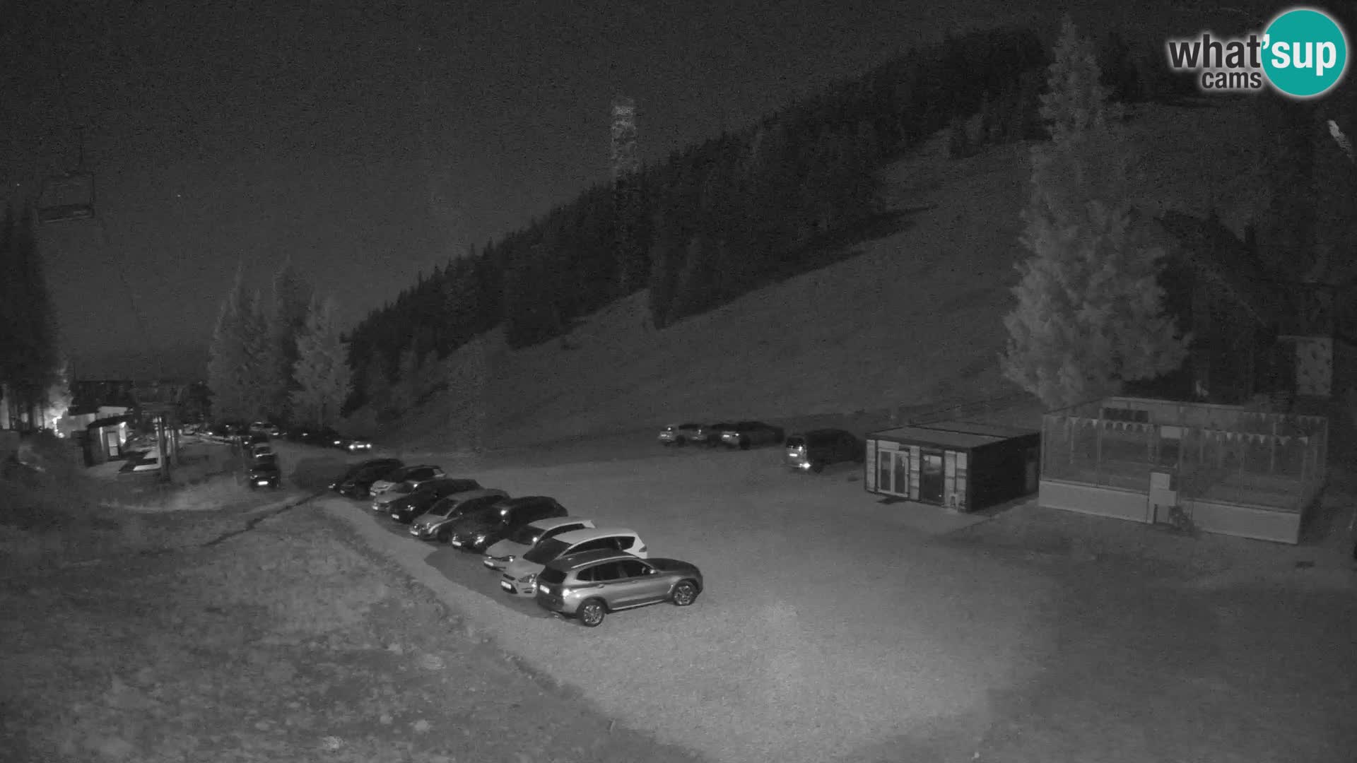 Cámara web en vivo de la estación de esquí GOLTE – vista a Medvedjak – Eslovenia