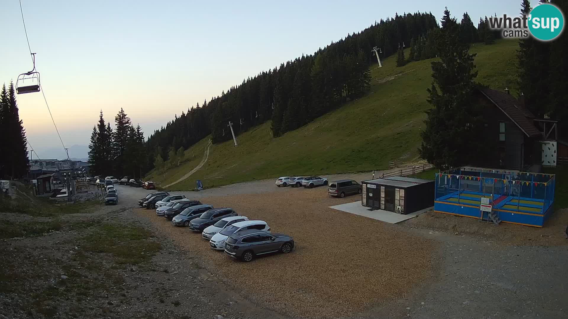 GOLTE Ski resort live webcam – view to Medvedjak – Slovenia