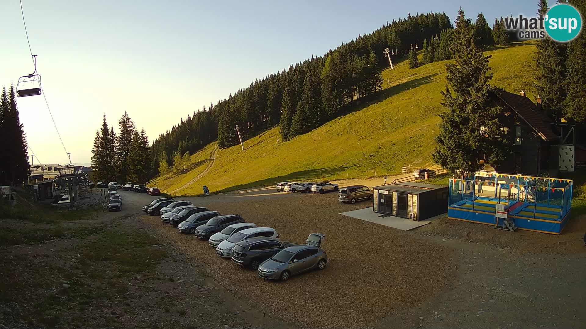 GOLTE Ski resort live webcam – view to Medvedjak – Slovenia