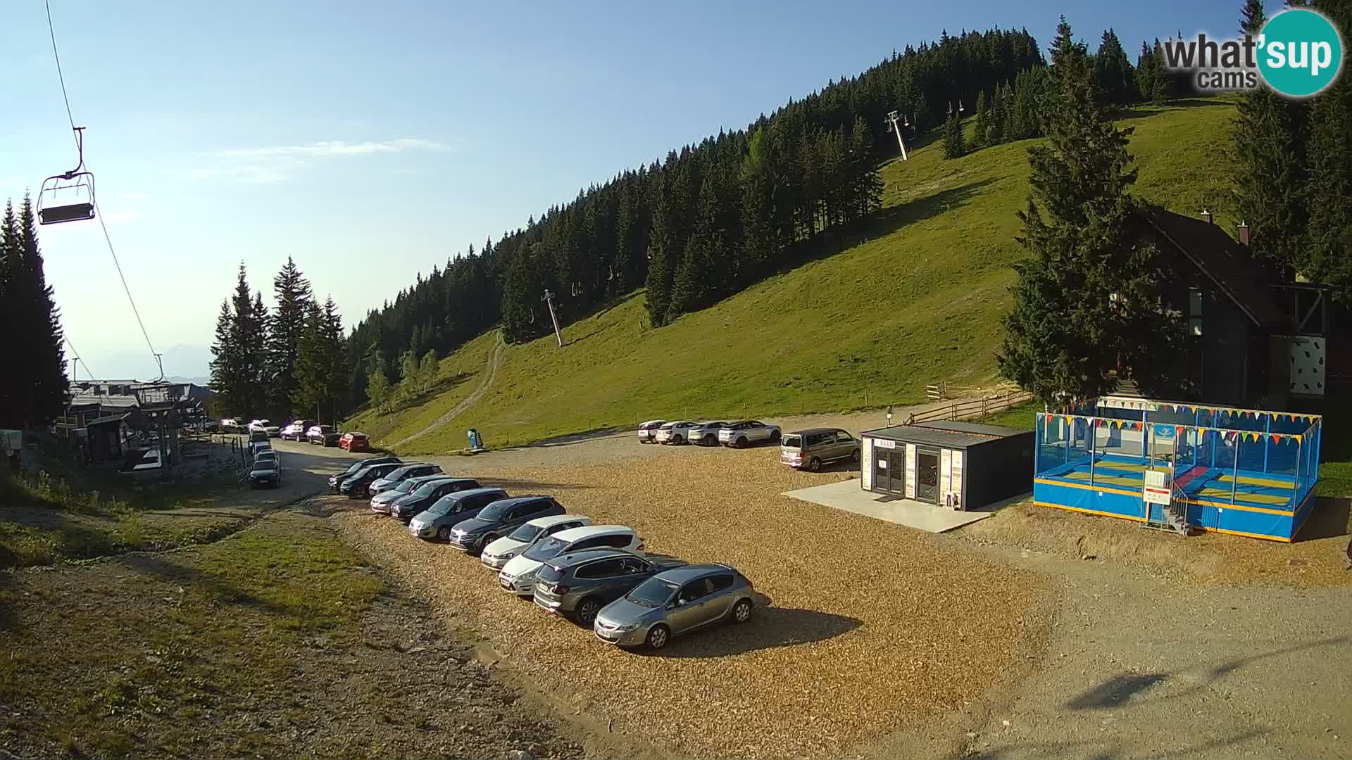 Webcam en direct de la station de ski de GOLTE – vue sur Medvedjak – Slovénie