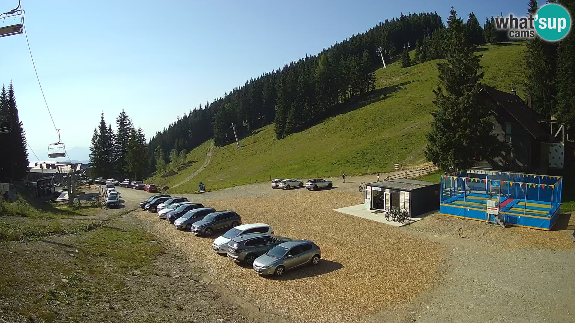 GOLTE Ski resort live webcam – view to Medvedjak – Slovenia