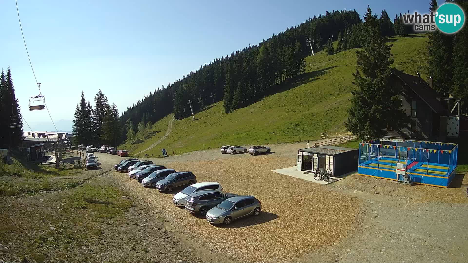 GOLTE skijalište web kamera – pogled na Medvedjak – Slovenija