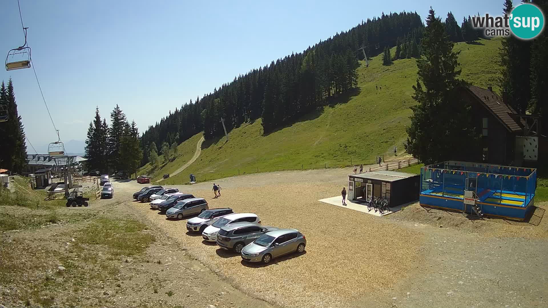 GOLTE skijalište web kamera – pogled na Medvedjak – Slovenija