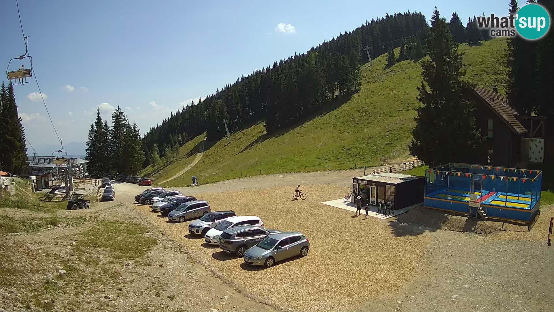 GOLTE Ski resort live webcam – view to Medvedjak – Slovenia