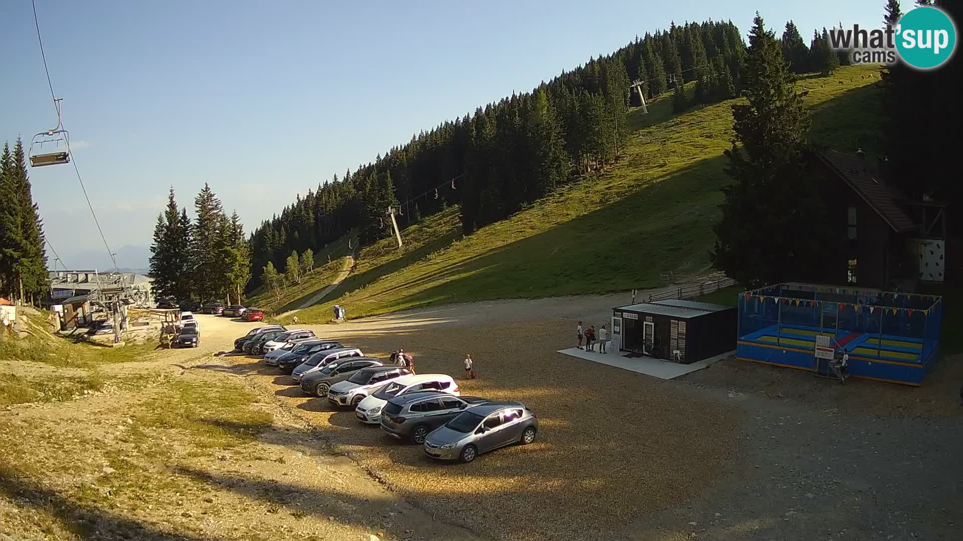 GOLTE skijalište web kamera – pogled na Medvedjak – Slovenija