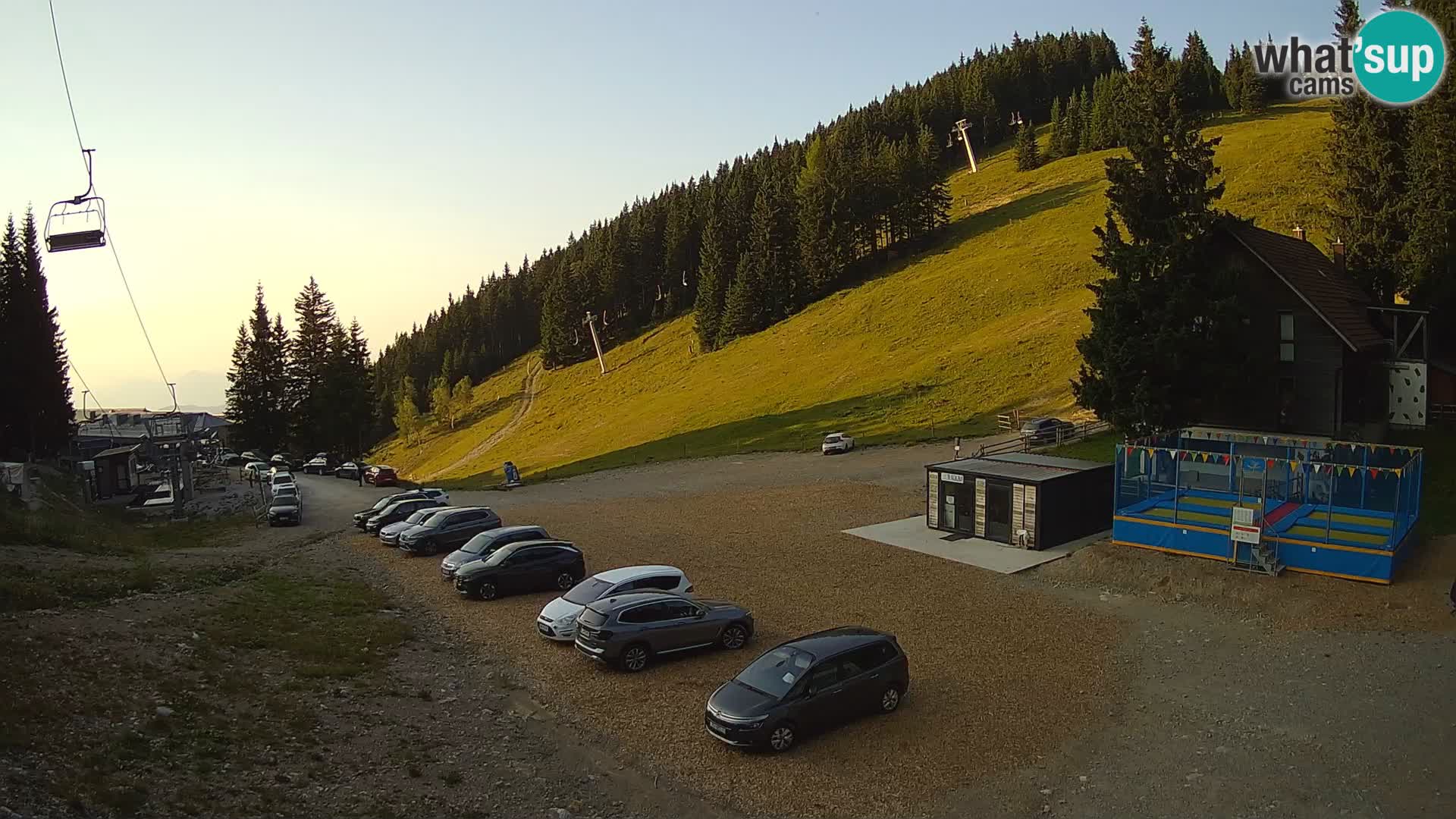 Webcam en direct de la station de ski de GOLTE – vue sur Medvedjak – Slovénie