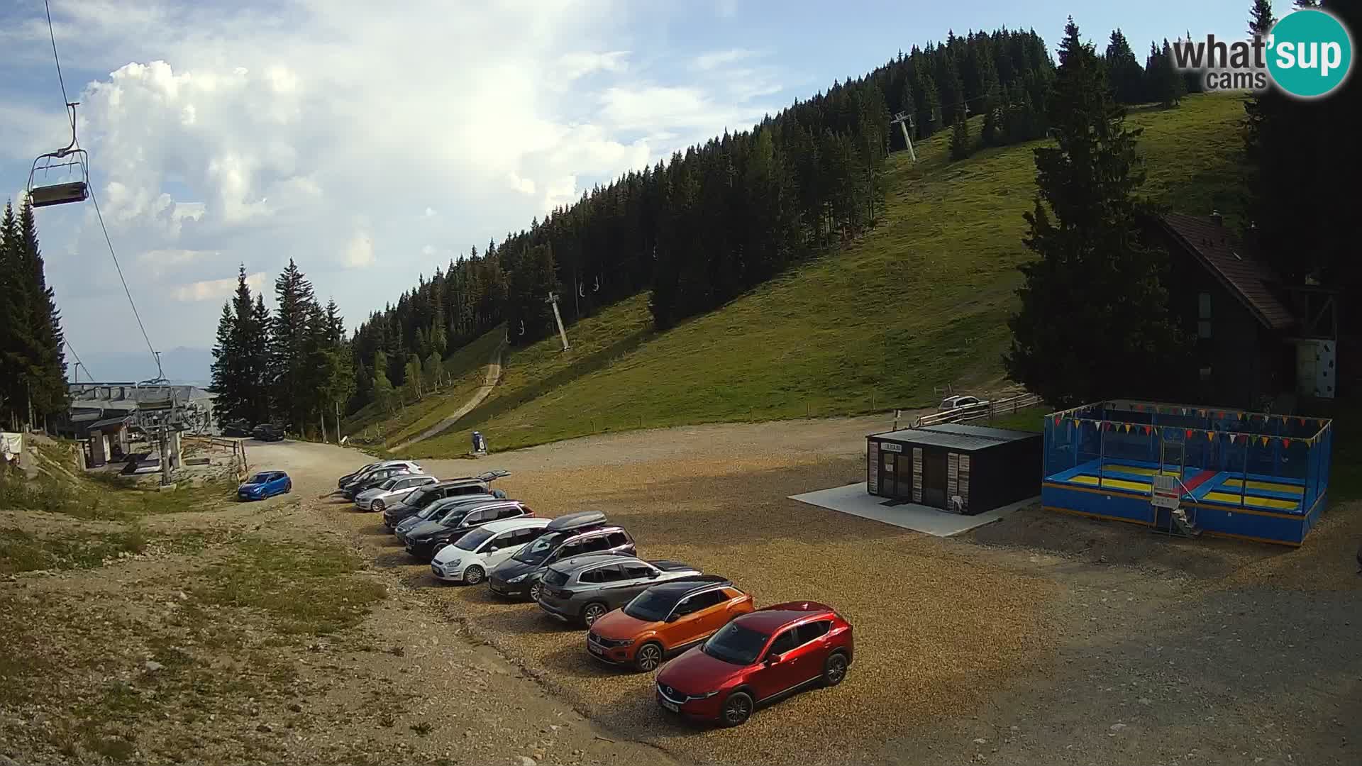 Cámara web en vivo de la estación de esquí GOLTE – vista a Medvedjak – Eslovenia