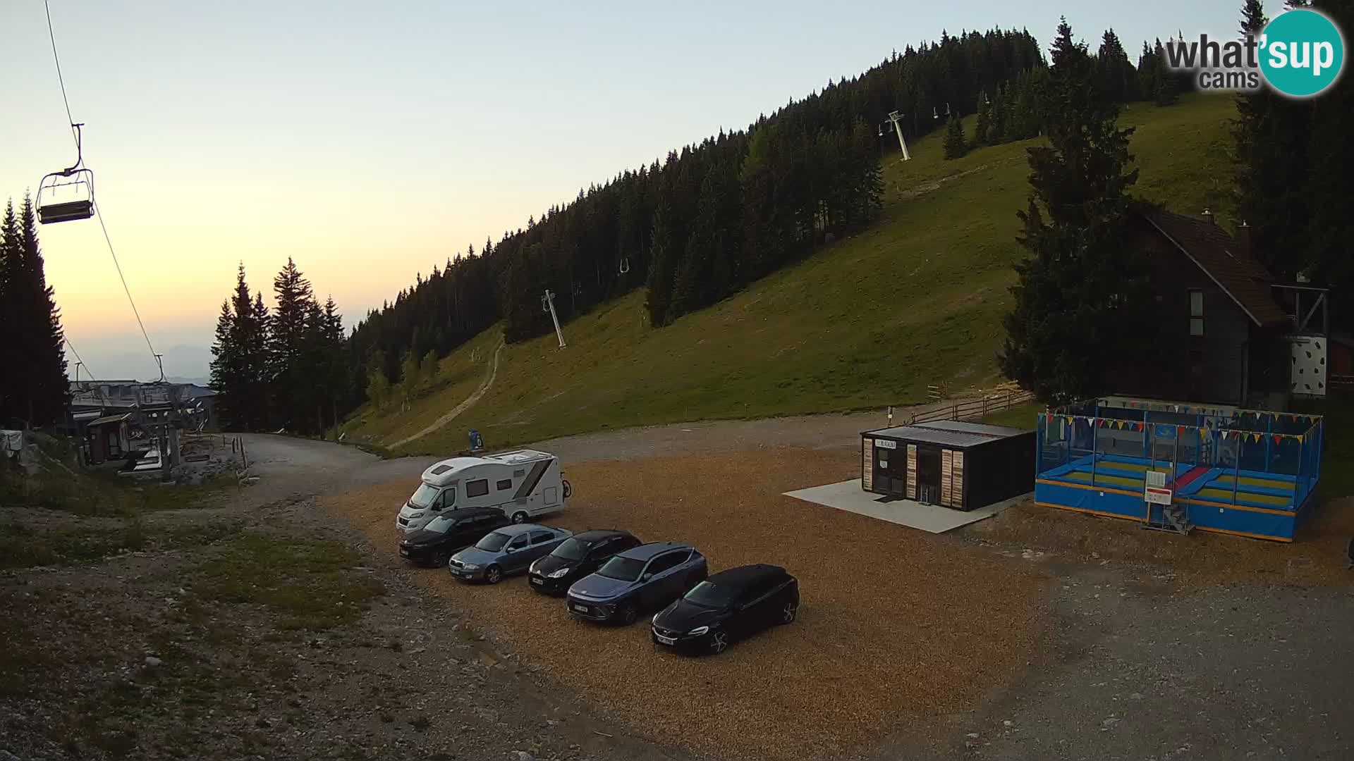 GOLTE Skigebiet webcam – Schöne Aussicht auf Medvedjak – Slowenien