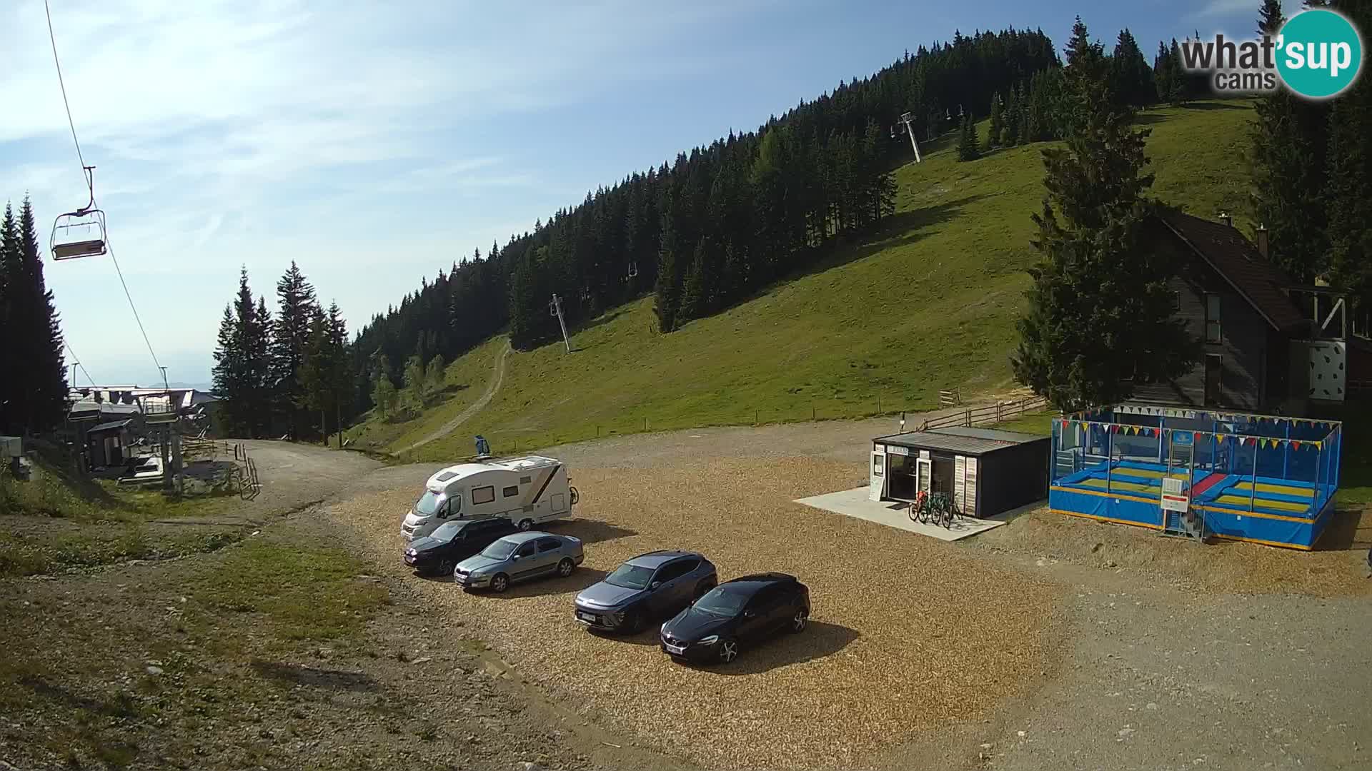 GOLTE Skigebiet webcam – Schöne Aussicht auf Medvedjak – Slowenien