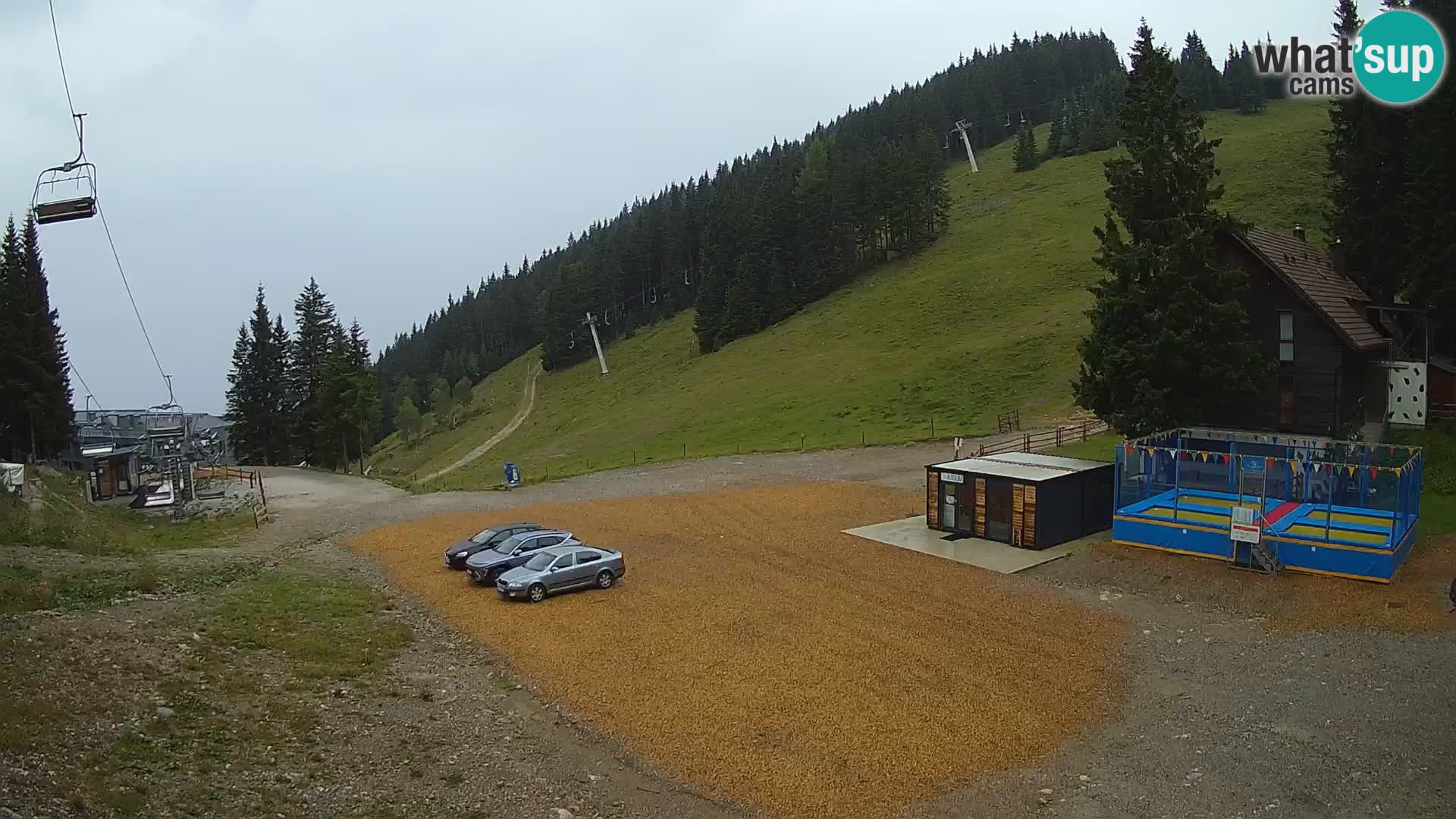 GOLTE Ski resort live webcam – view to Medvedjak – Slovenia