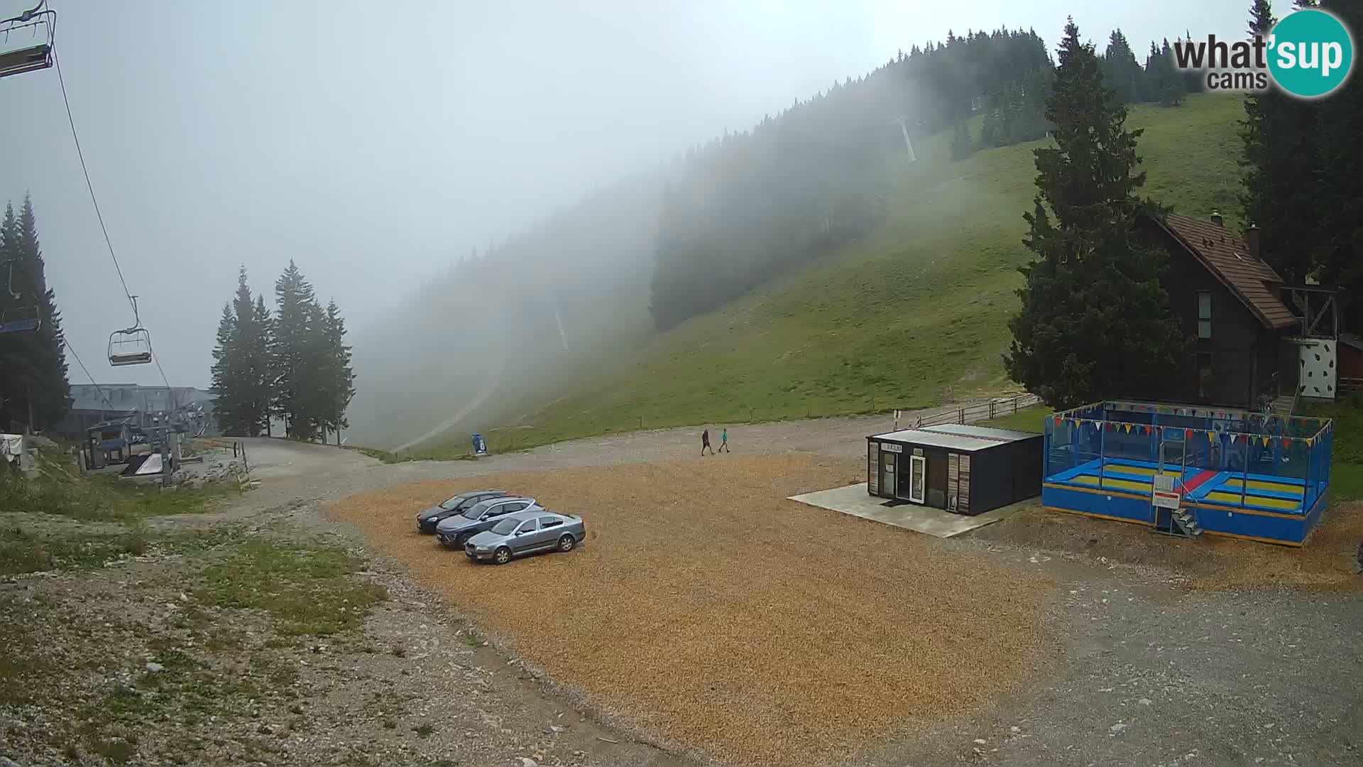 GOLTE Ski resort live webcam – view to Medvedjak – Slovenia