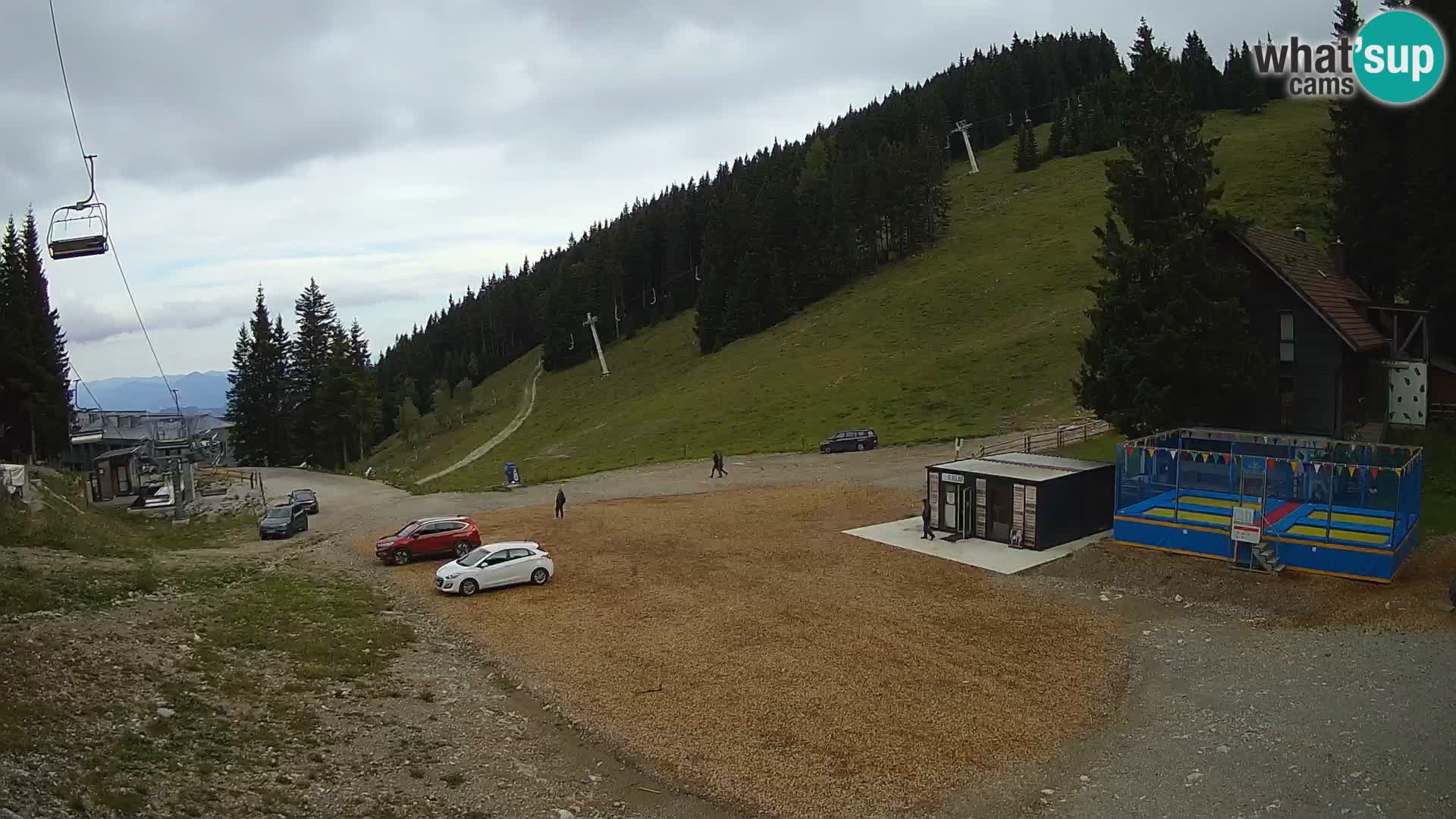 GOLTE Ski resort live webcam – view to Medvedjak – Slovenia