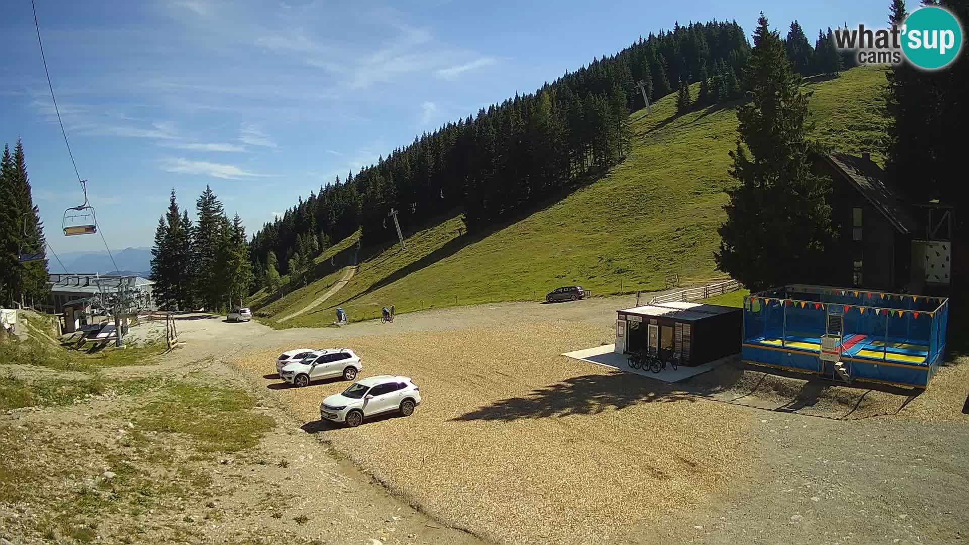 GOLTE Ski resort live webcam – view to Medvedjak – Slovenia