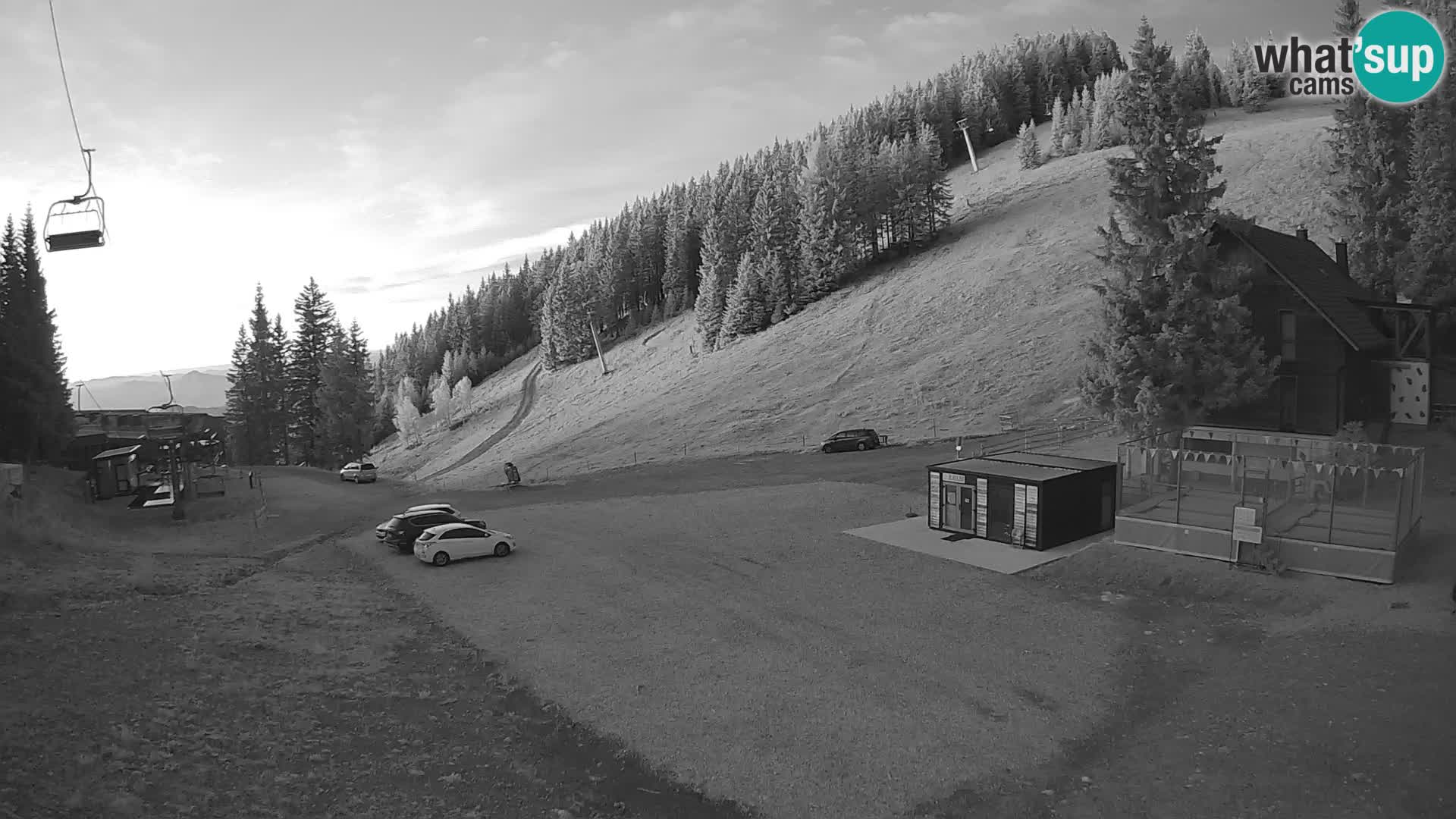 Webcam en direct de la station de ski de GOLTE – vue sur Medvedjak – Slovénie