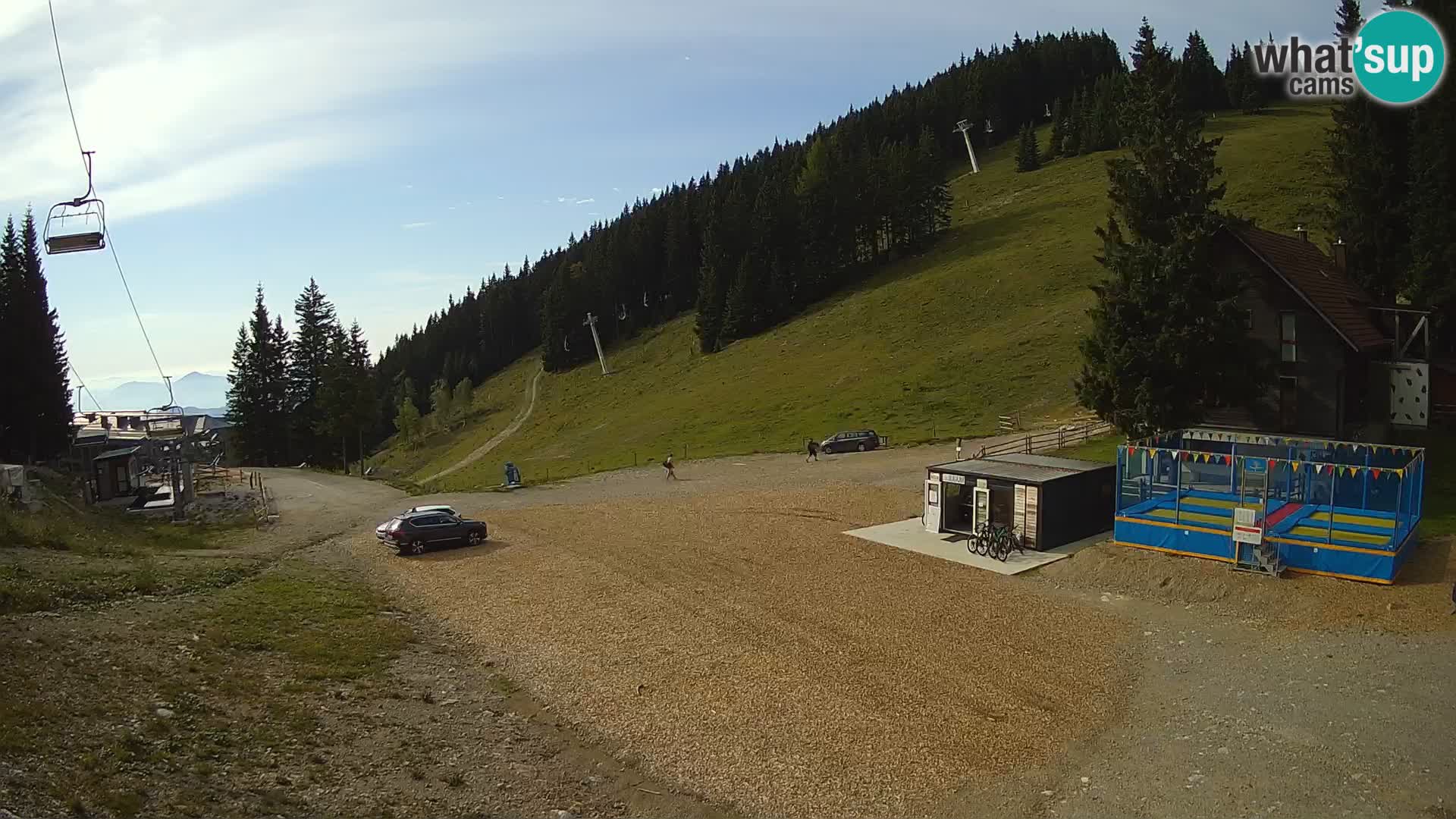 GOLTE skijalište web kamera – pogled na Medvedjak – Slovenija