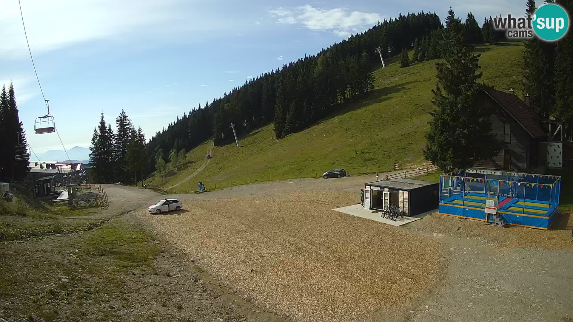 Webcam en direct de la station de ski de GOLTE – vue sur Medvedjak – Slovénie