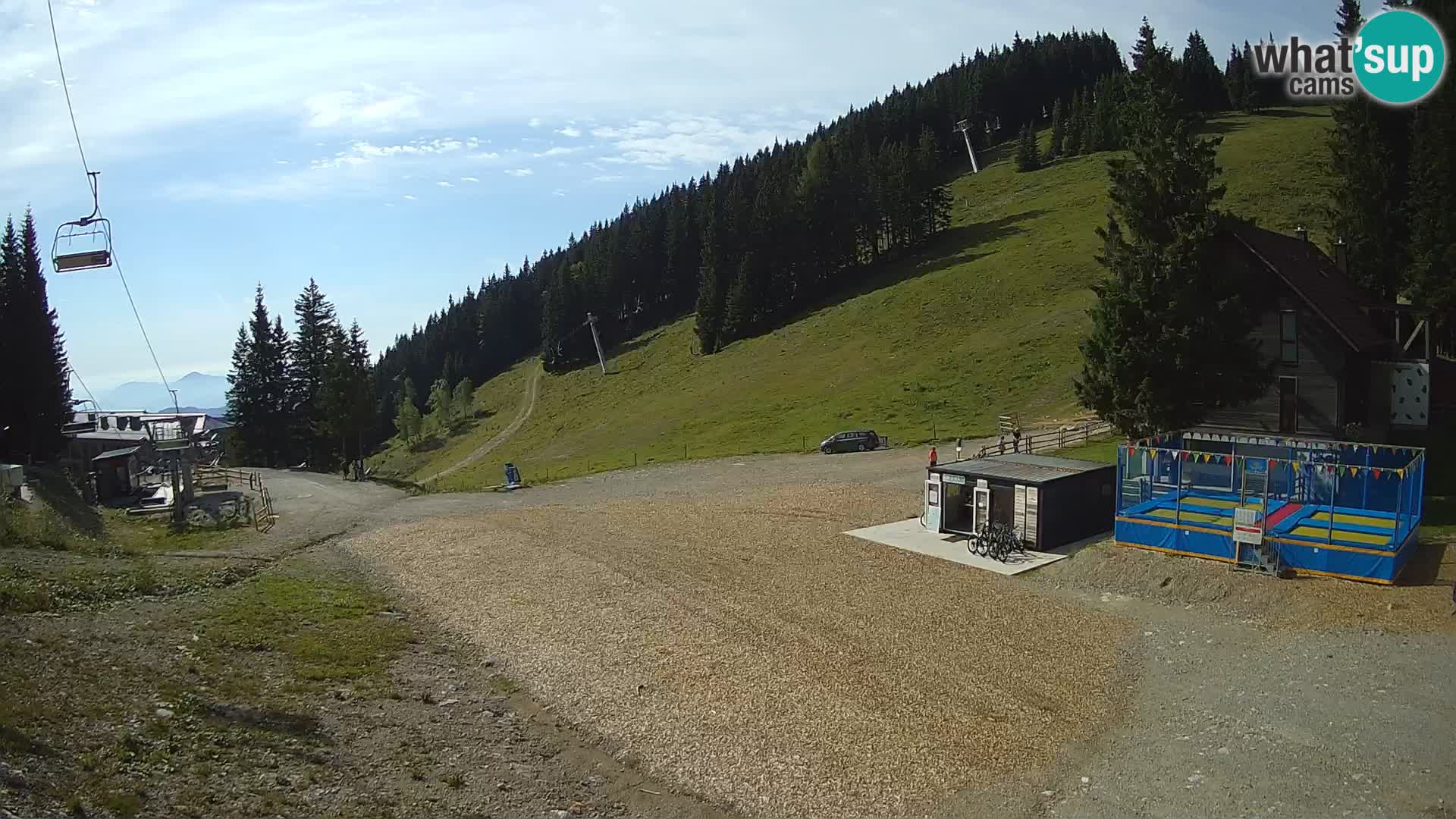 Cámara web en vivo de la estación de esquí GOLTE – vista a Medvedjak – Eslovenia