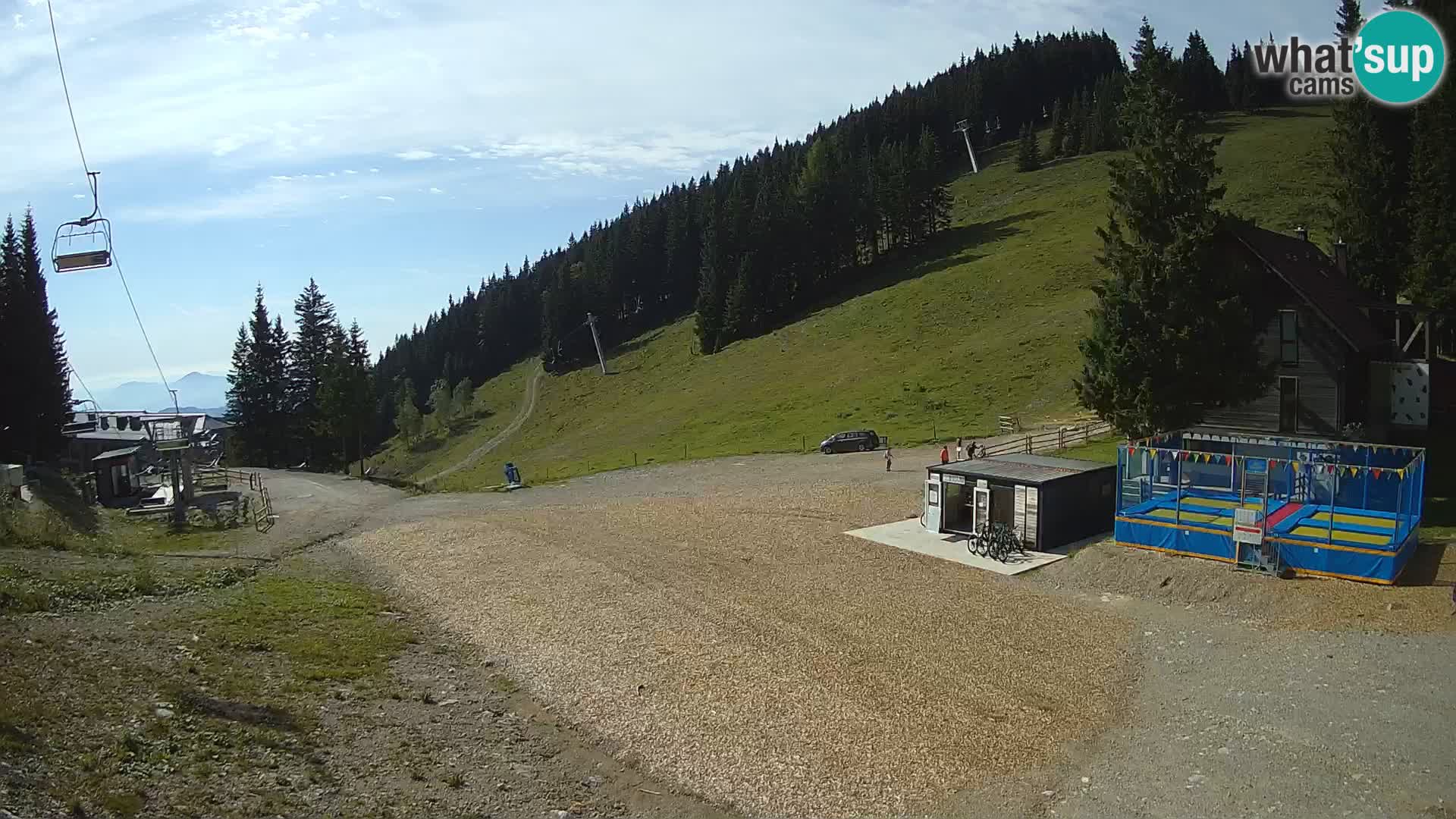 GOLTE skijalište web kamera – pogled na Medvedjak – Slovenija