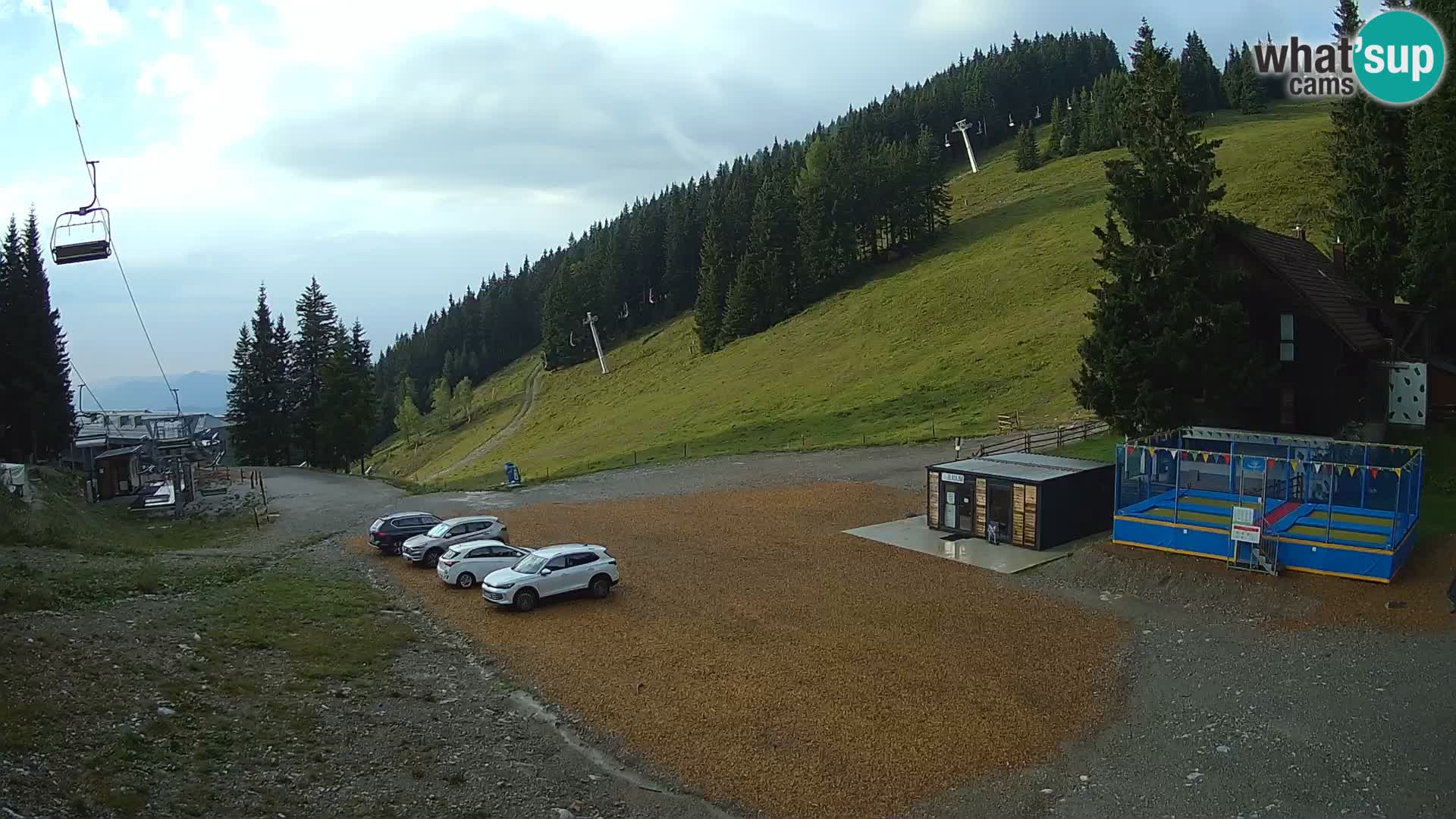 Webcam en direct de la station de ski de GOLTE – vue sur Medvedjak – Slovénie