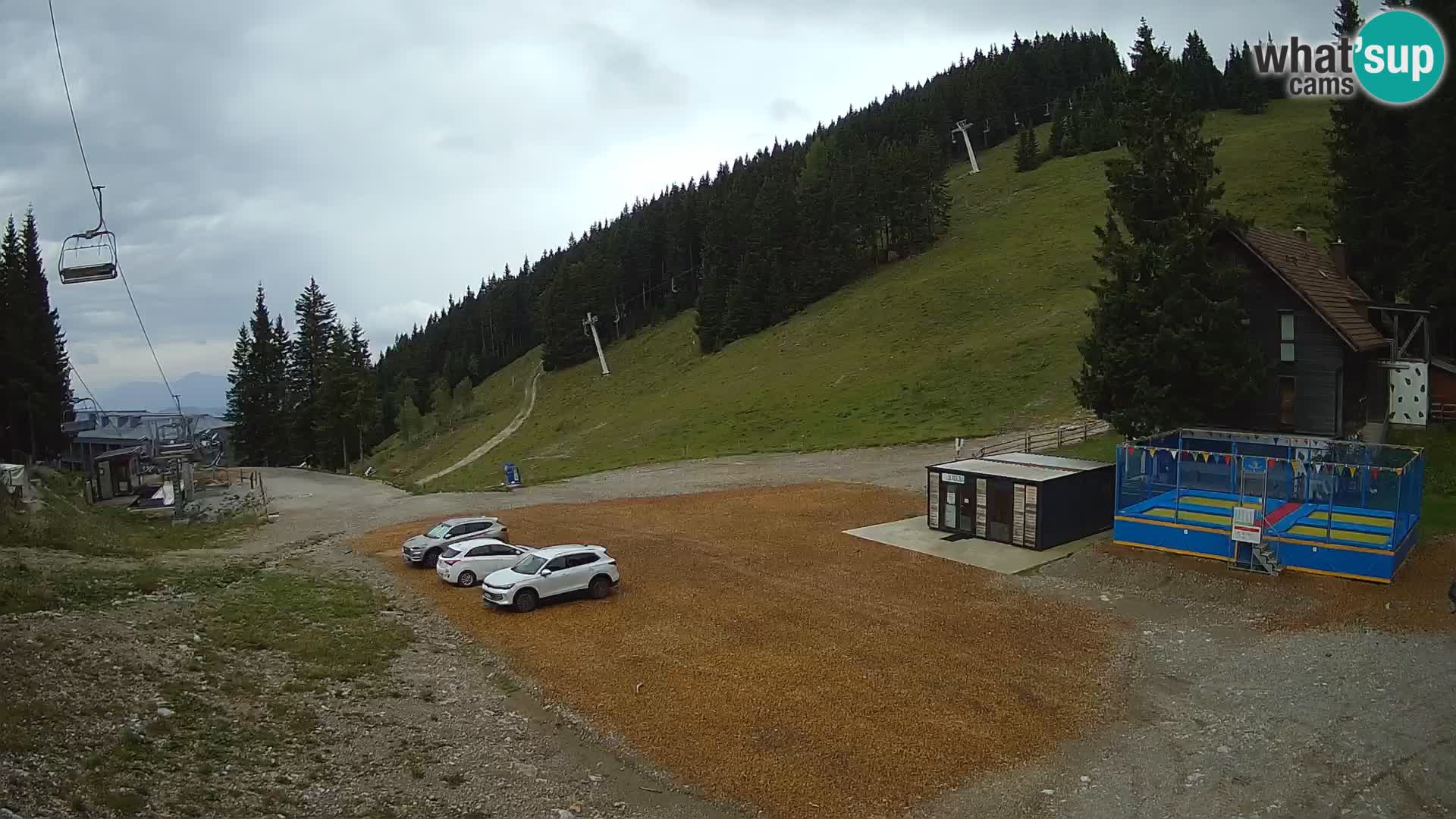 Webcam en direct de la station de ski de GOLTE – vue sur Medvedjak – Slovénie