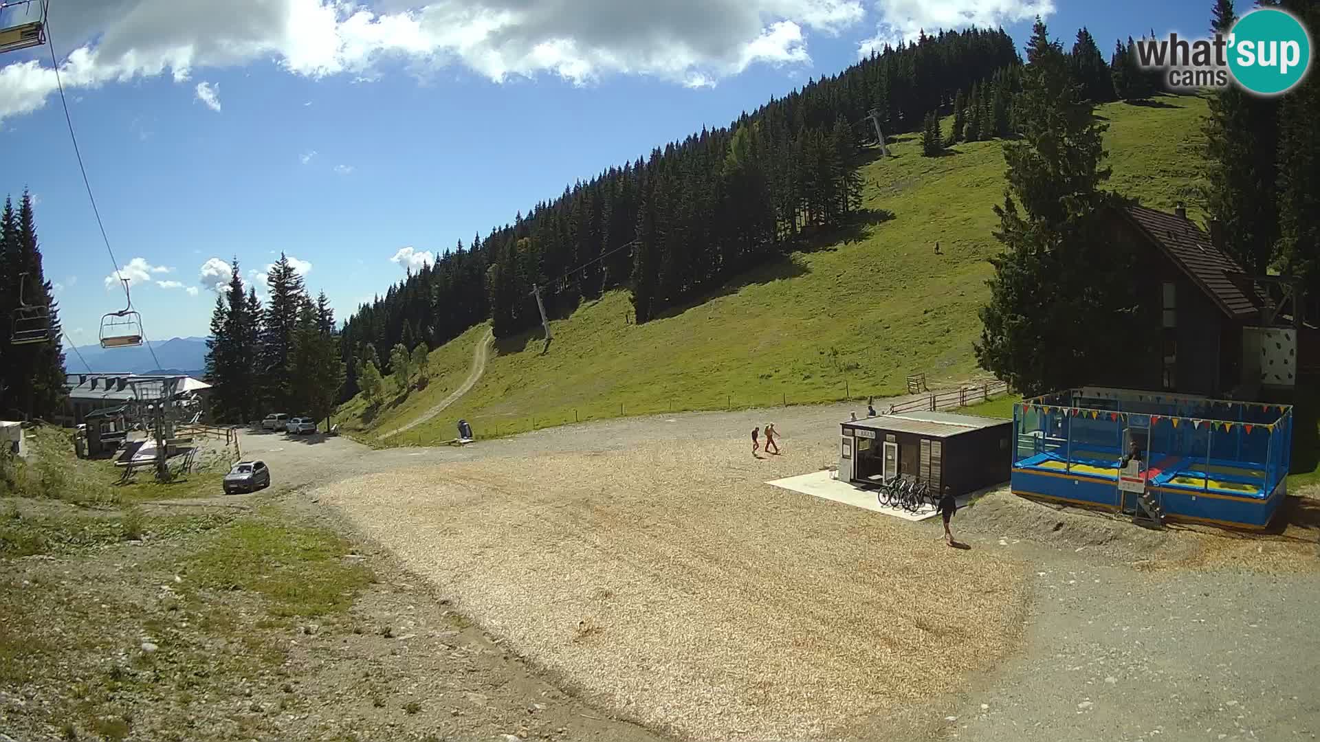 GOLTE Ski resort live webcam – view to Medvedjak – Slovenia