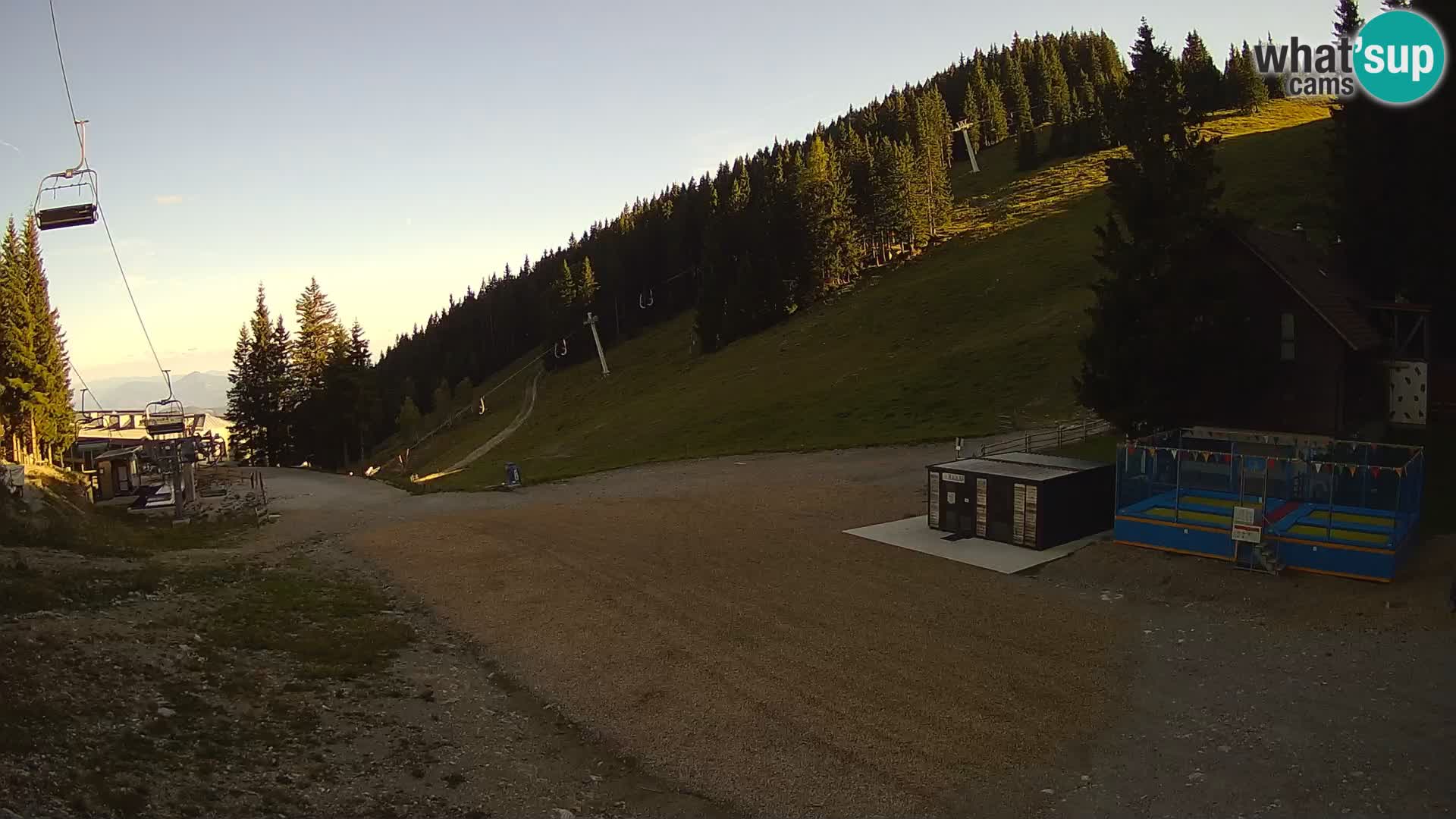 GOLTE Ski resort live webcam – view to Medvedjak – Slovenia