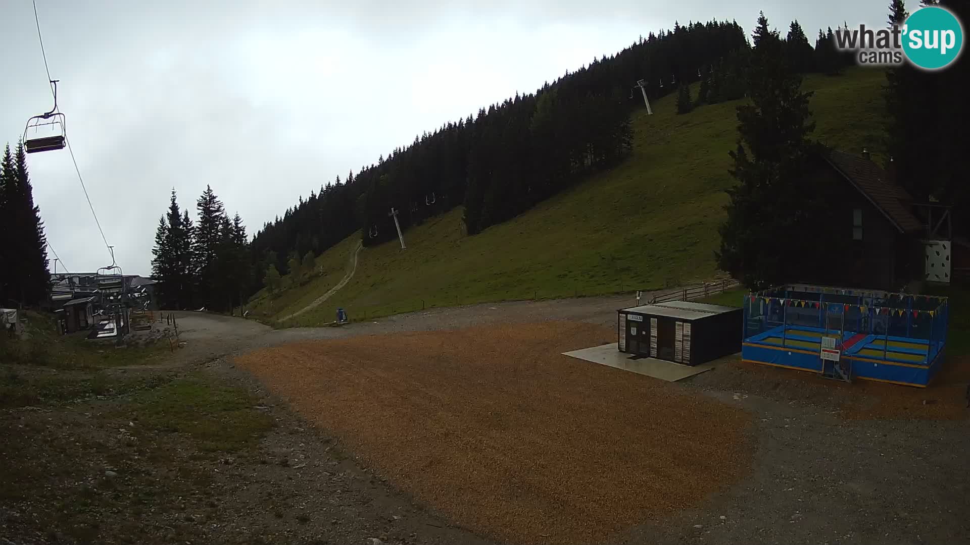 GOLTE skijalište web kamera – pogled na Medvedjak – Slovenija