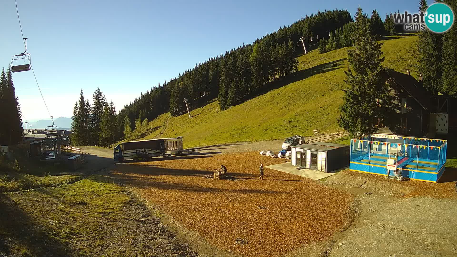 GOLTE Skigebiet webcam – Schöne Aussicht auf Medvedjak – Slowenien