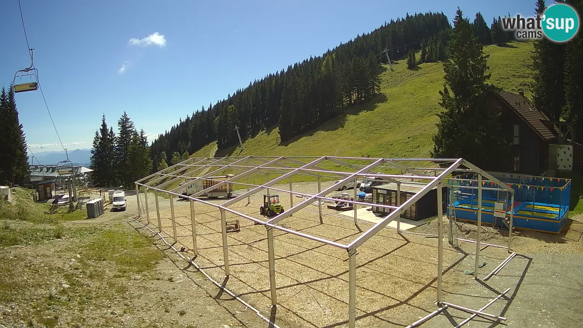 GOLTE stazione sciistica webcam – vista Medvedjak – Slovenia